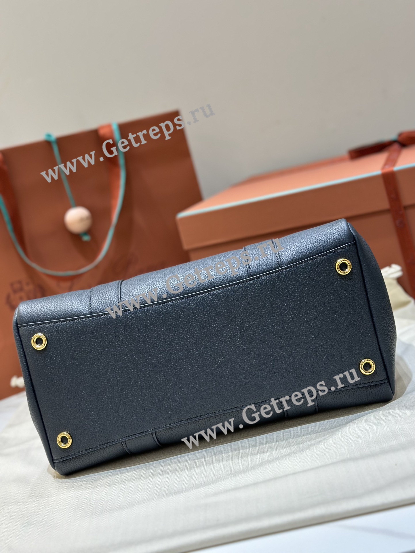 Loro Piana Loom Bag L32 Grained Calfskin-7