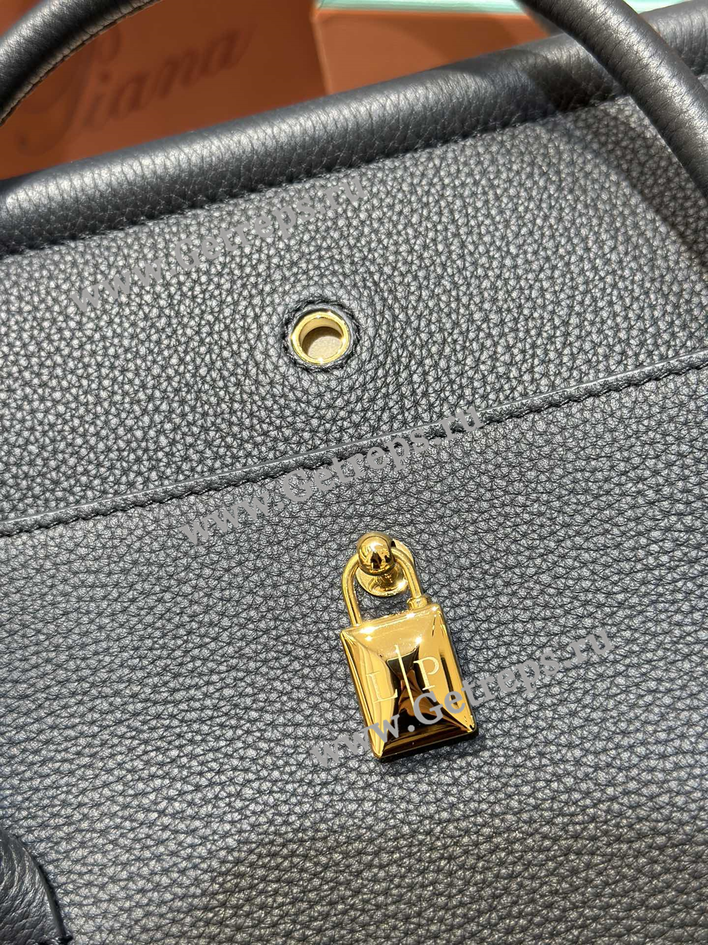 Loro Piana Loom Bag L32 Grained Calfskin-7