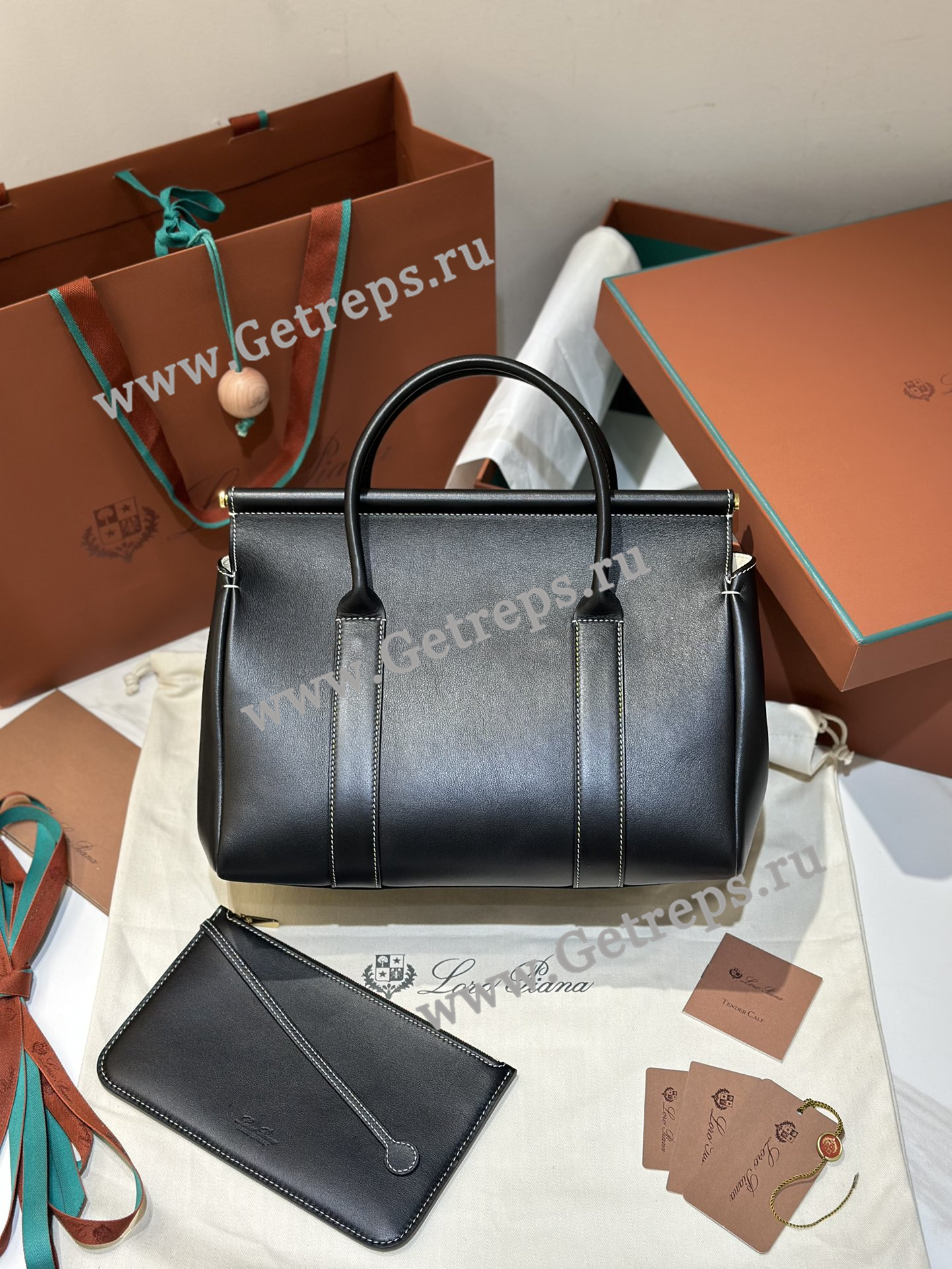 Loro Piana Loom Bag L32 Smooth Calfskin-1