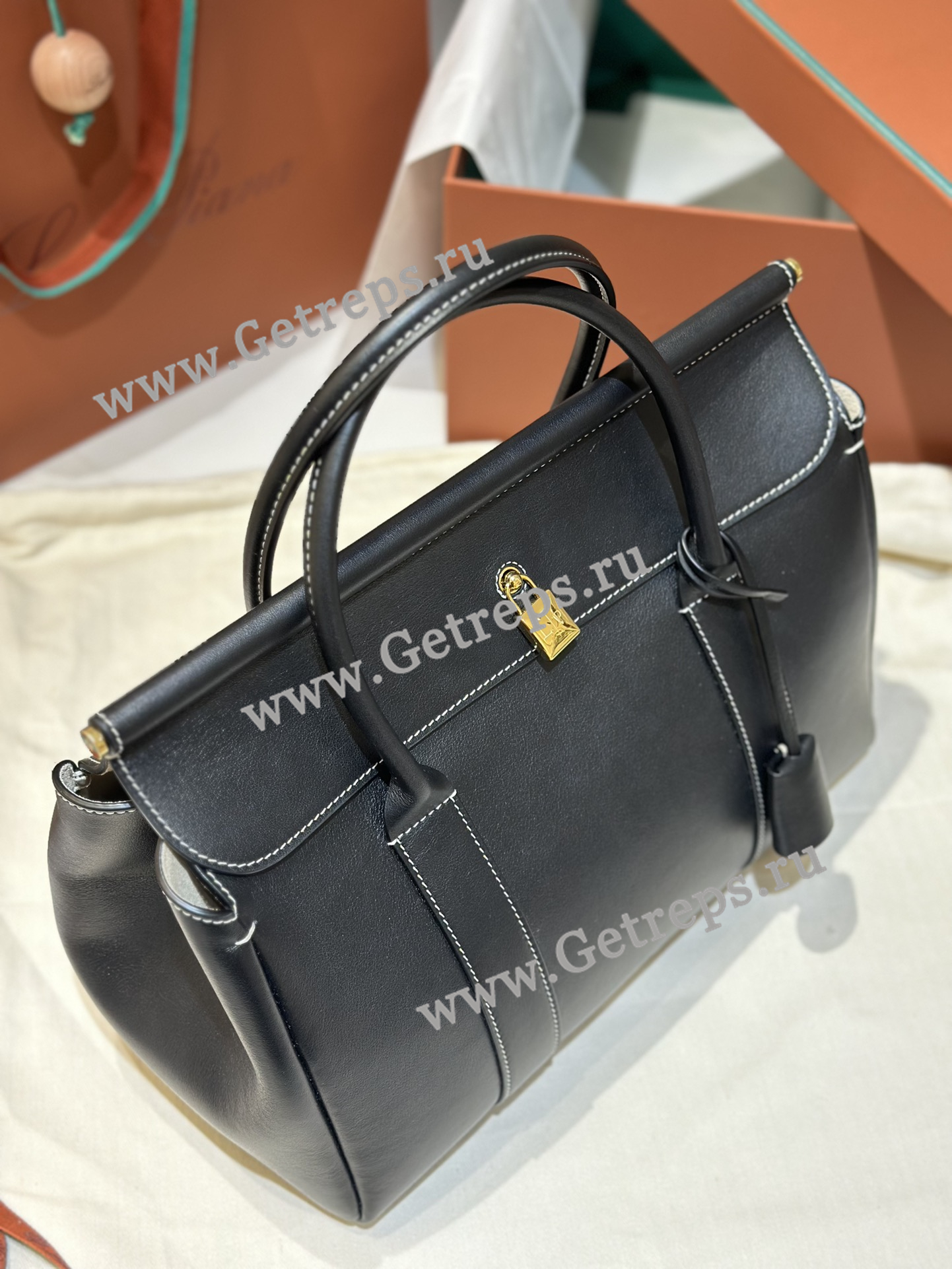 Loro Piana Loom Bag L32 Smooth Calfskin-1