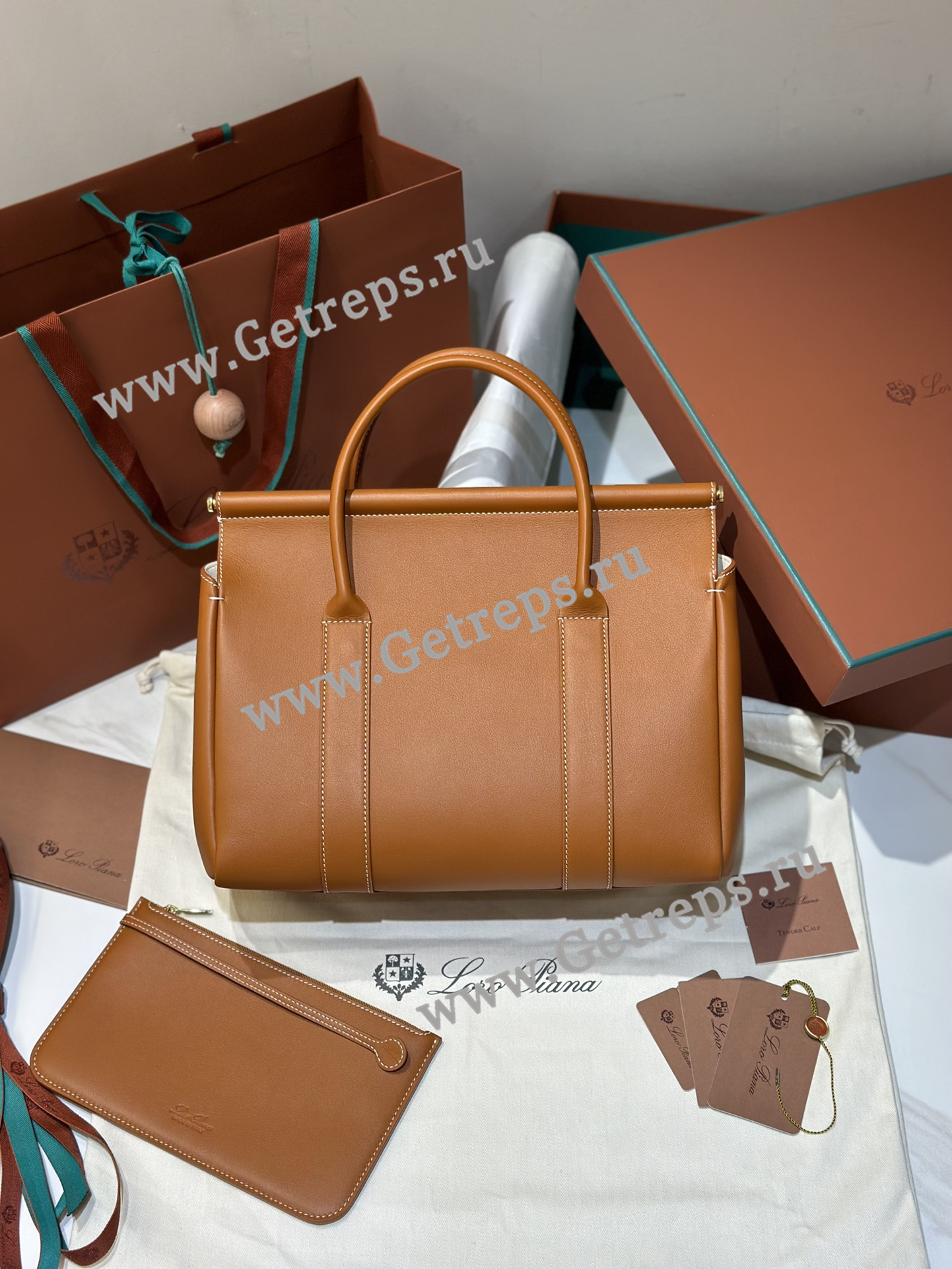 Loro Piana Loom Bag L32 Smooth Calfskin-2