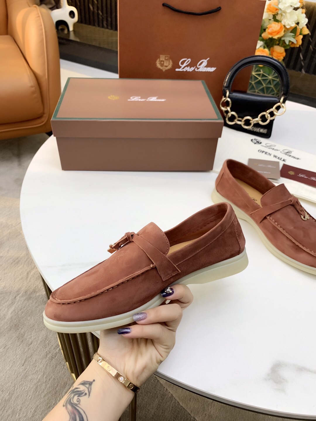 Loro Piana Summer Charms Walk Loafers-0051 35-42 38-45