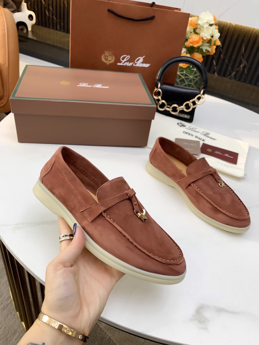 Loro Piana Summer Charms Walk Loafers-0051 35-42 38-45