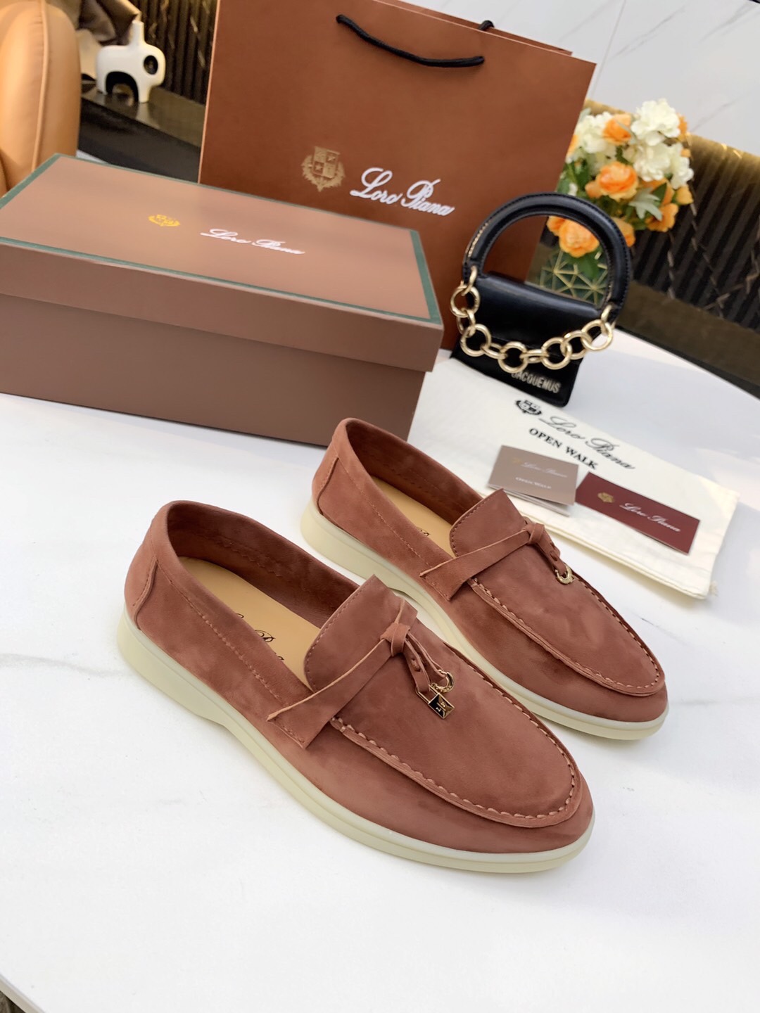 Loro Piana Summer Charms Walk Loafers-0051 35-42 38-45