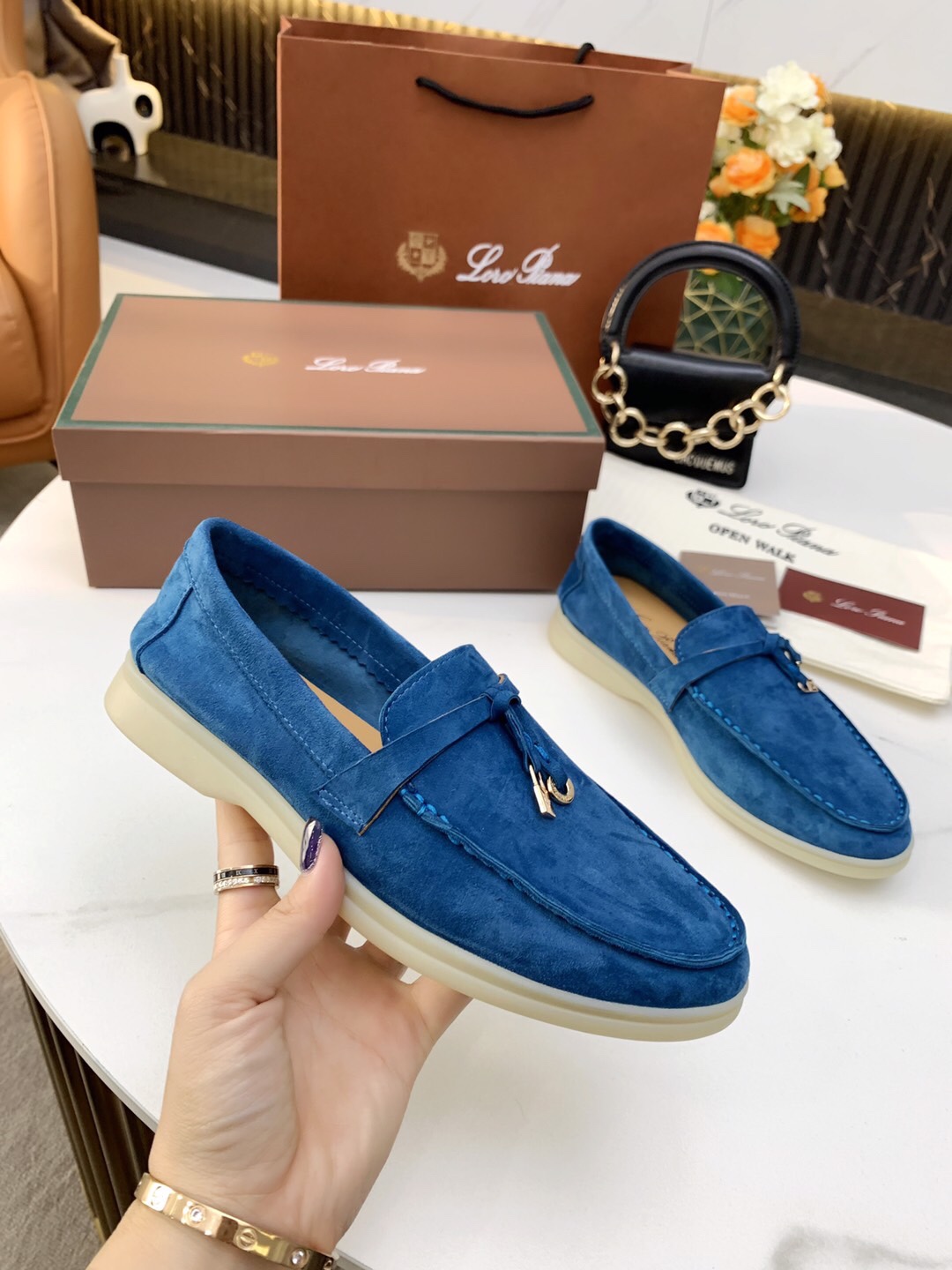 Loro Piana Summer Charms Walk Loafers-0052 35-42 38-45