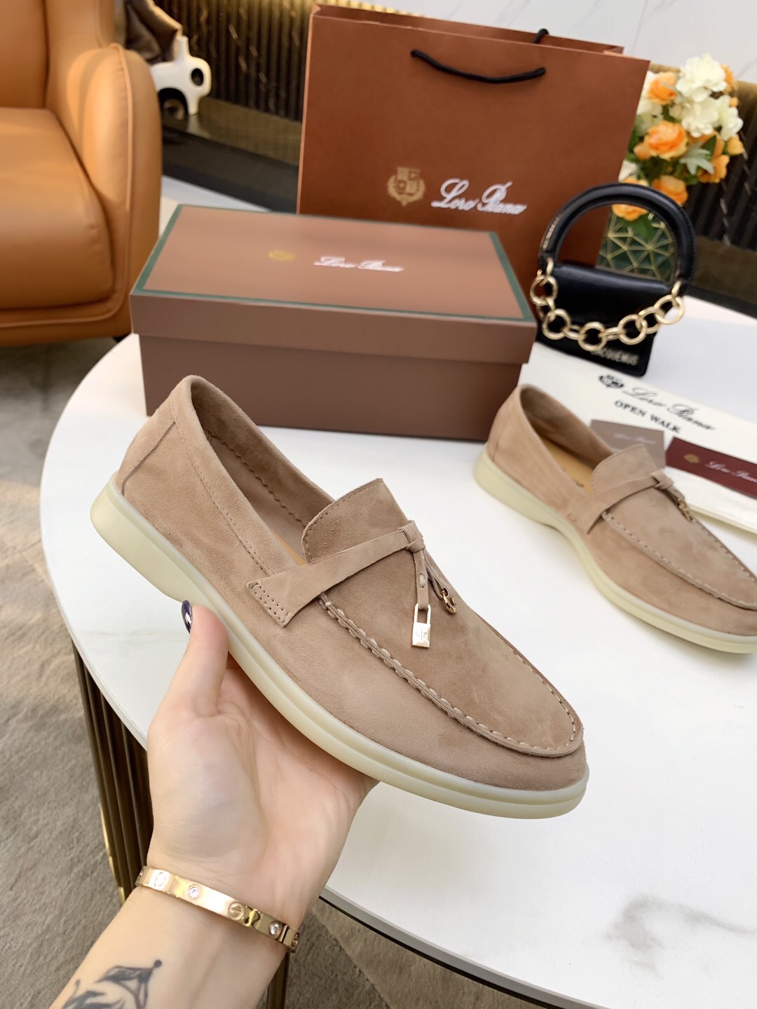 Loro Piana Summer Charms Walk Loafers-0053 35-42 38-45