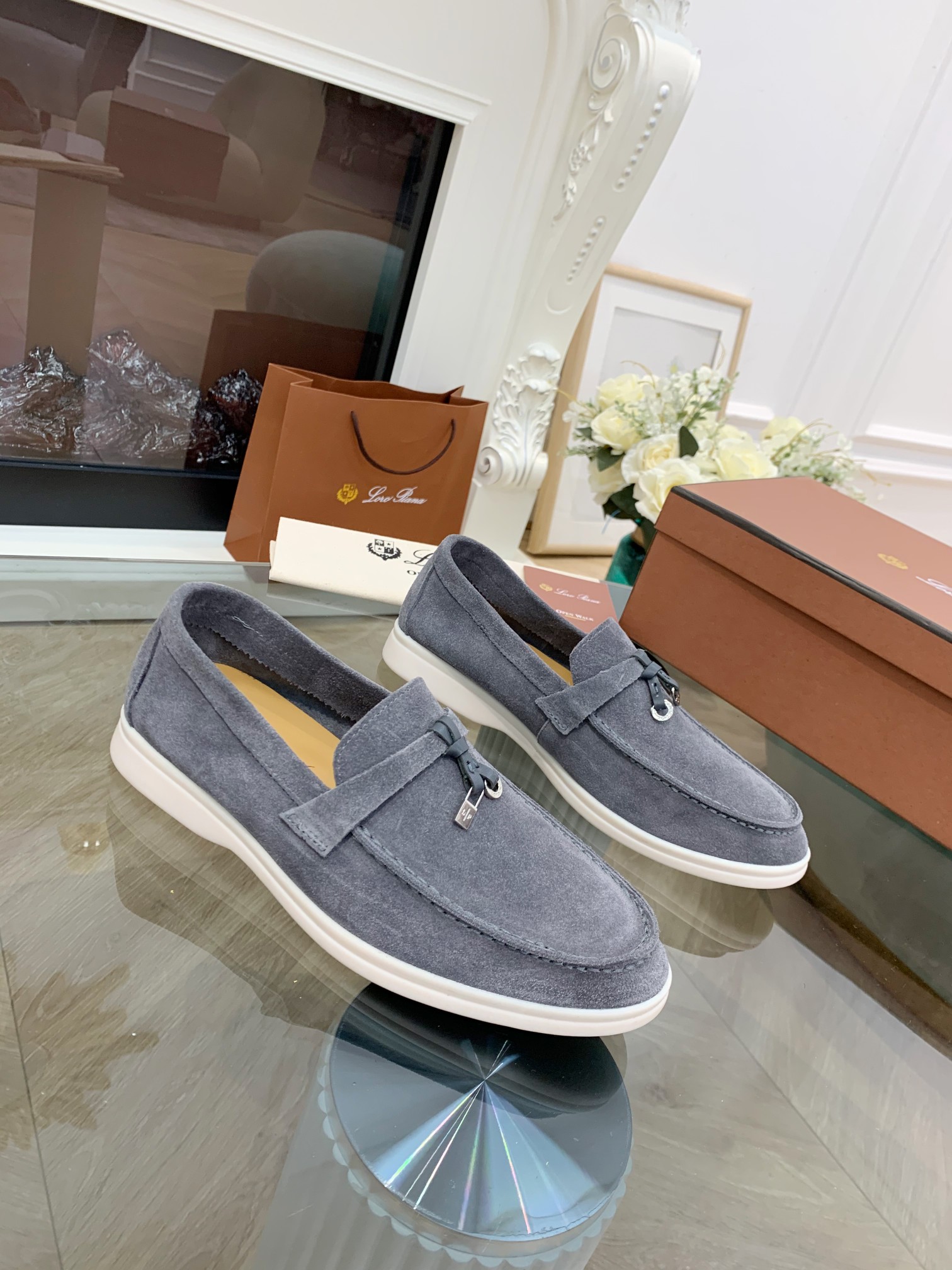 Loro Piana Summer Charms Walk Loafers-0057 35-42 38-45