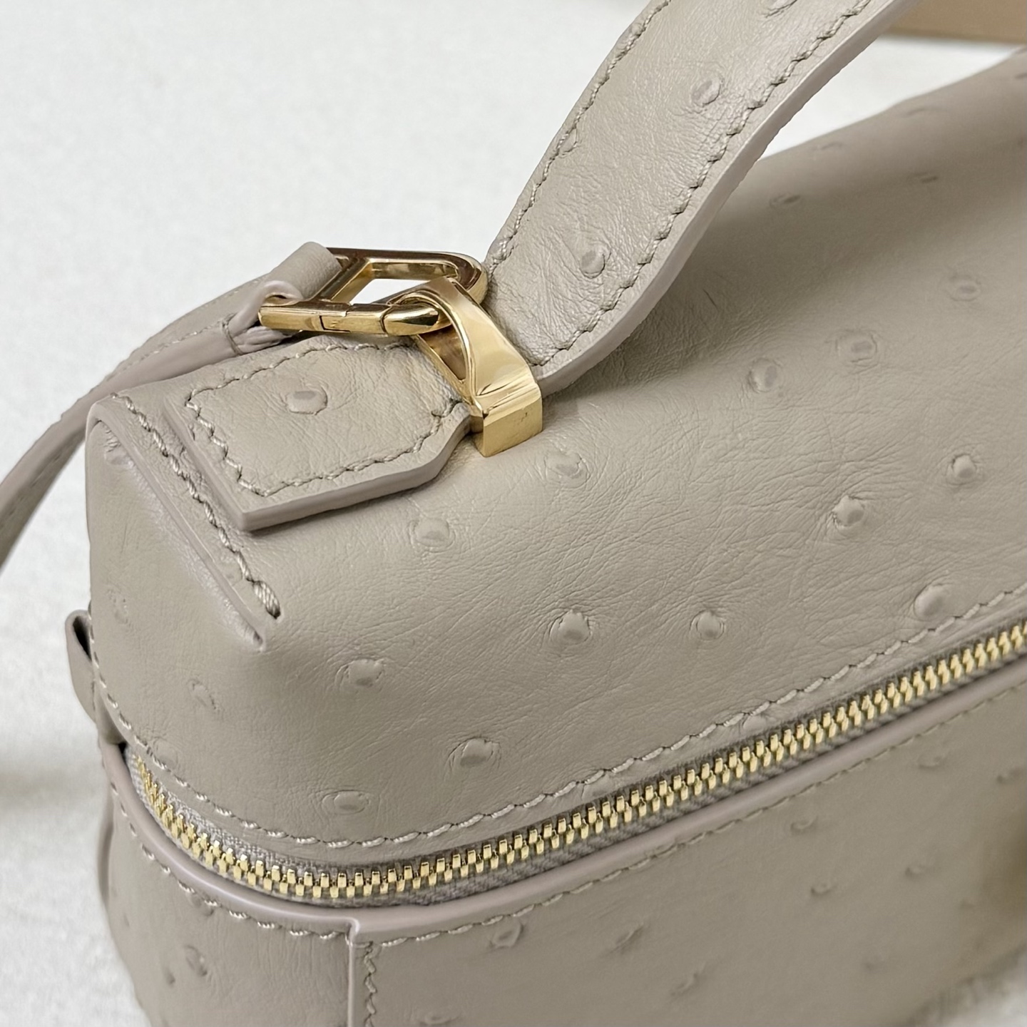 Loro piana Extra Bag L23 Ostrich Grey