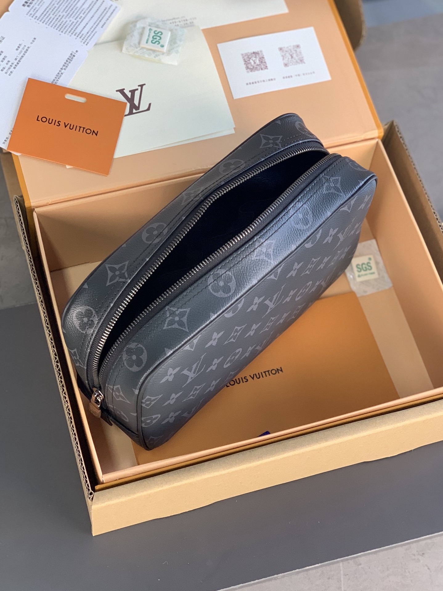 Louis Vuitton  Toiletry Kit Monogram Medium Coated Canvas M43384