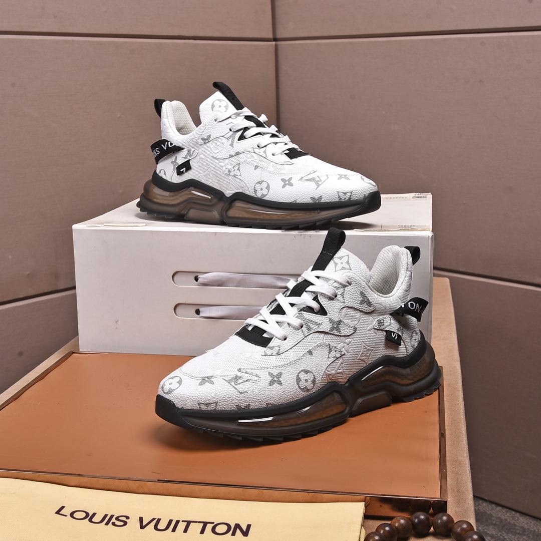 Louis Vuitton 2022 Mens Sports Sneakers White 38-44