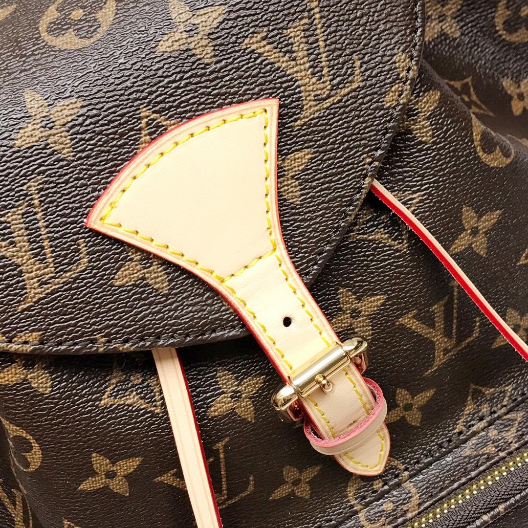 Louis Vuitton 51135 Raffine Monogram Canvas Women Backpack