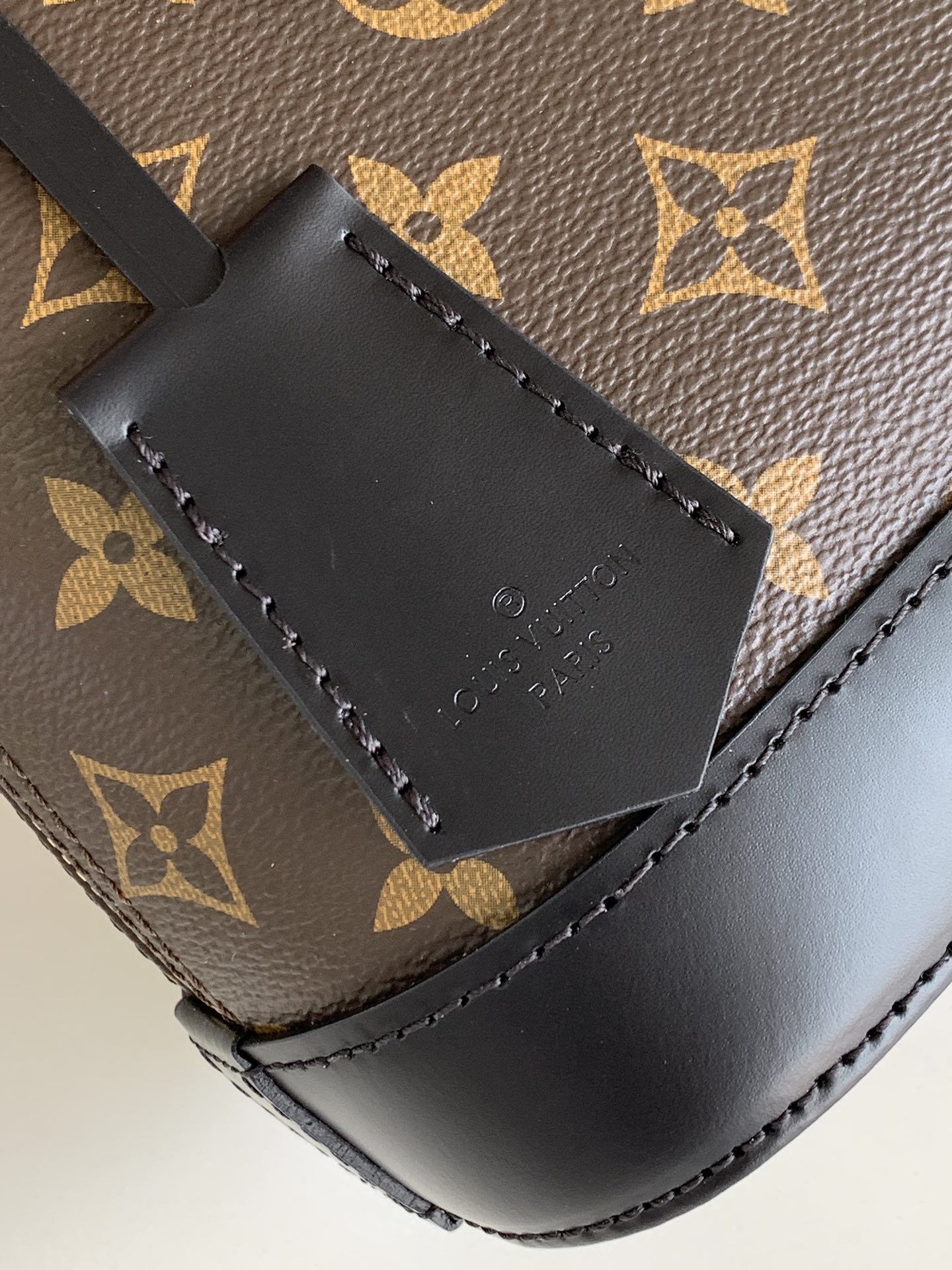 Louis Vuitton Alma BB Handbag Monogram Coated Canvas M53152