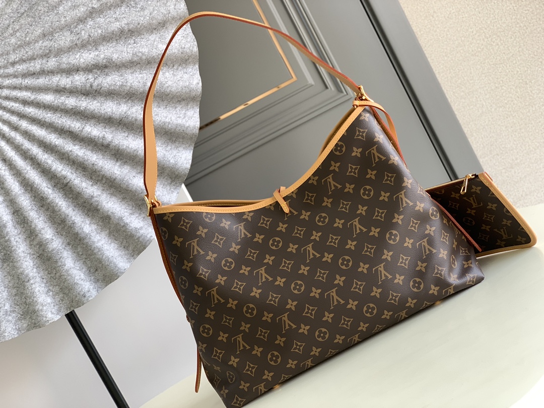 Louis Vuitton CarryAll MM Bag Monogram Canvas M46197