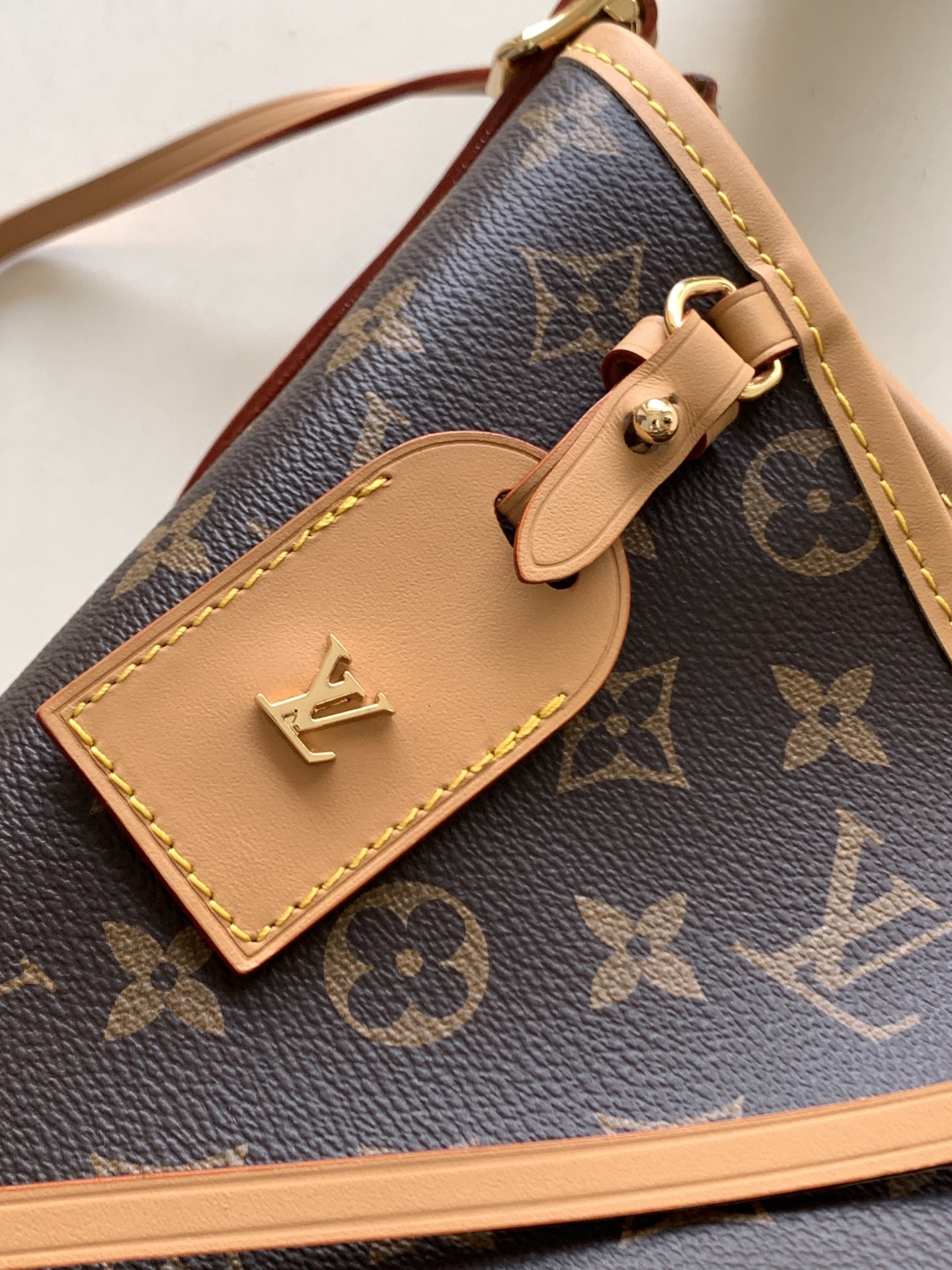 Louis Vuitton CarryAll MM Bag Monogram Canvas M46197