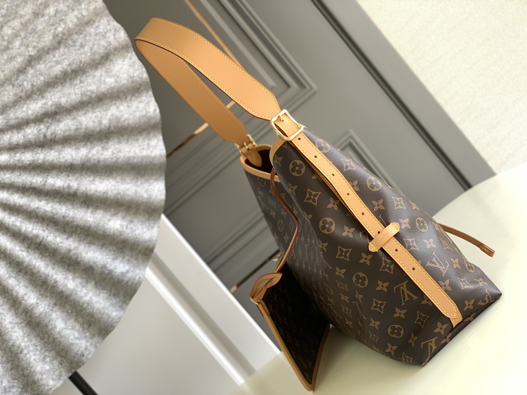 Louis Vuitton CarryAll MM Bag Monogram Canvas M46197