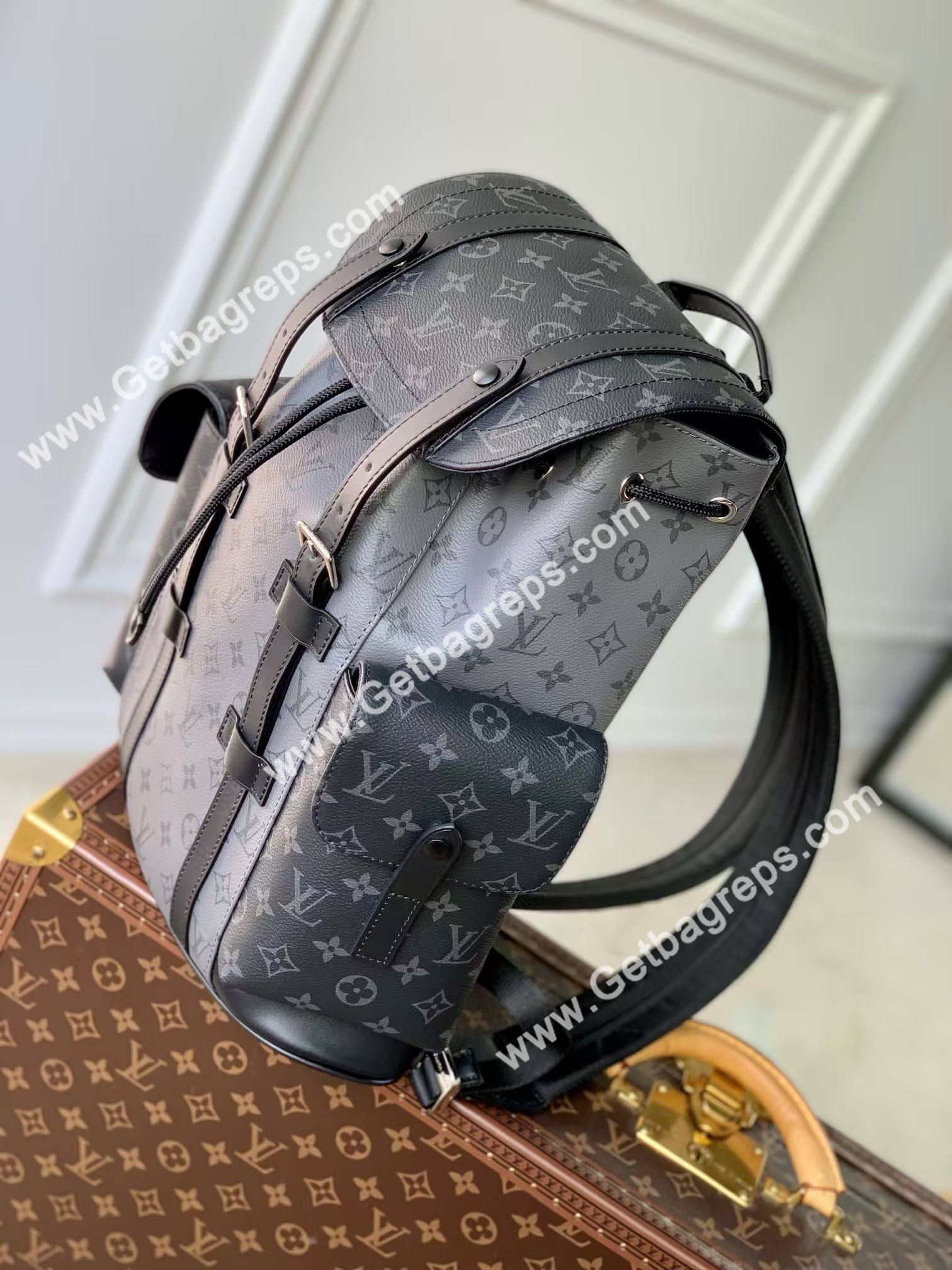 Louis Vuitton Christopher PM Backpack Monogram Eclipse
