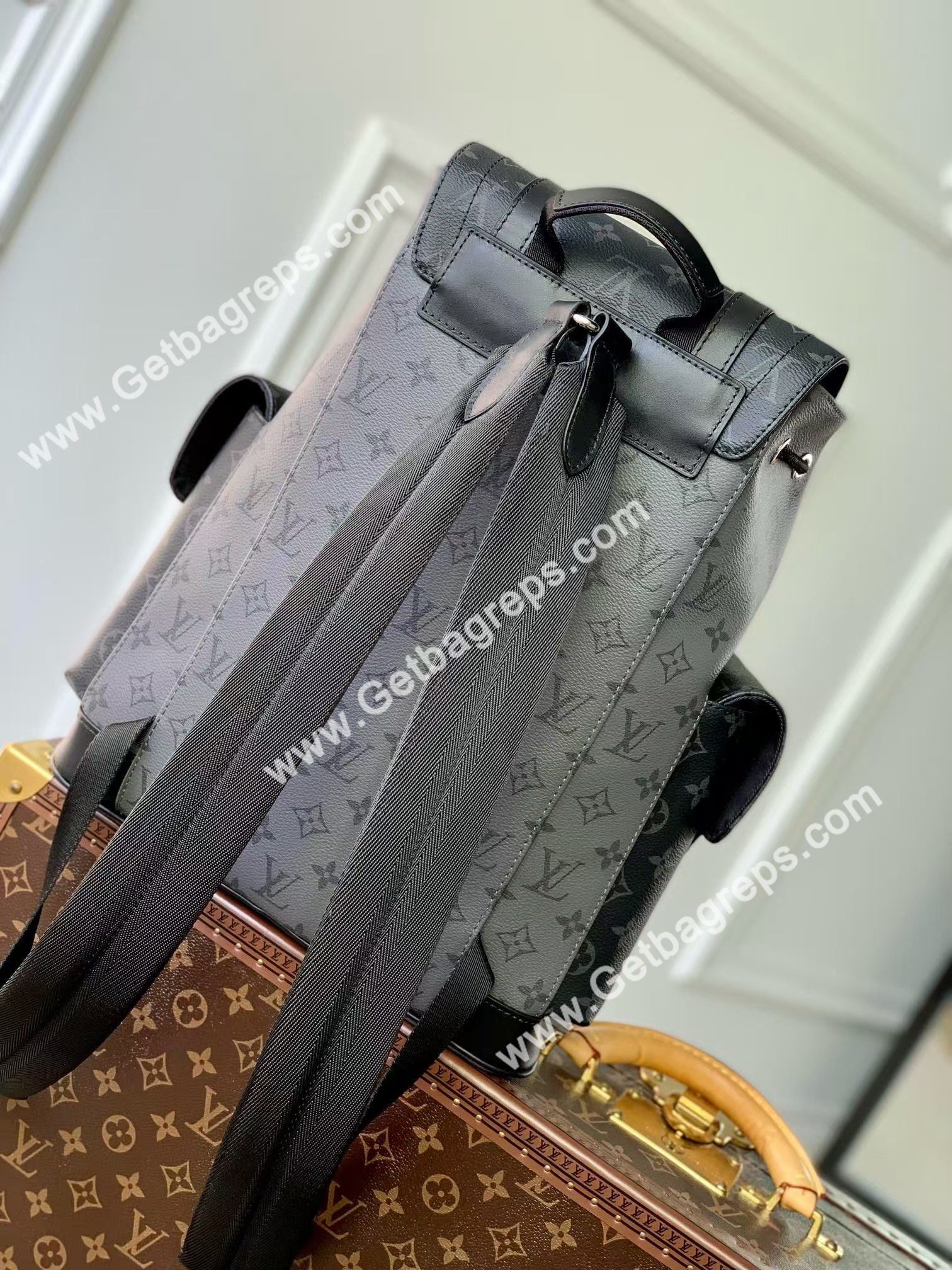 Louis Vuitton Christopher PM Backpack Monogram Eclipse