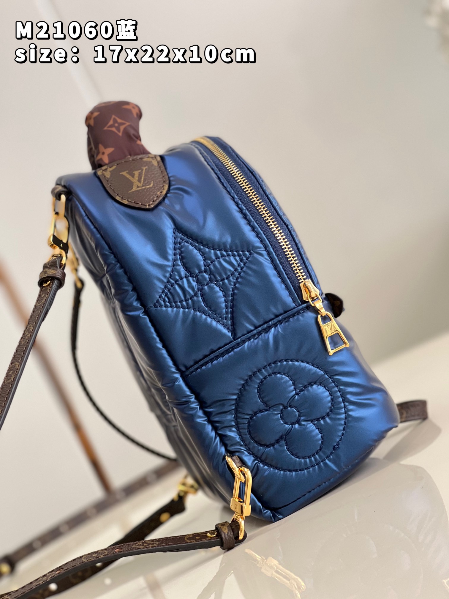 Louis Vuitton LV Pillow Palm Springs Mini Backpack Blue