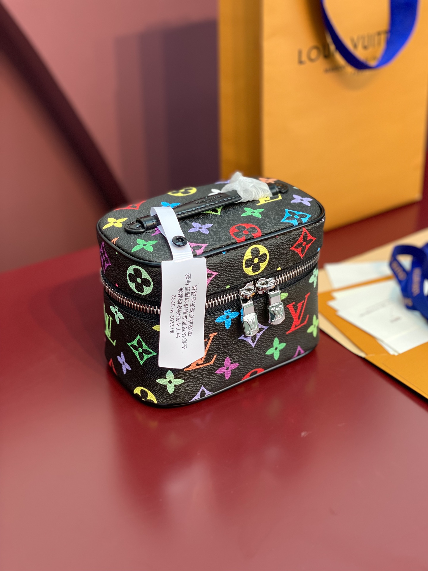 Louis Vuitton LV x TM Nice Mini Multicolored Black