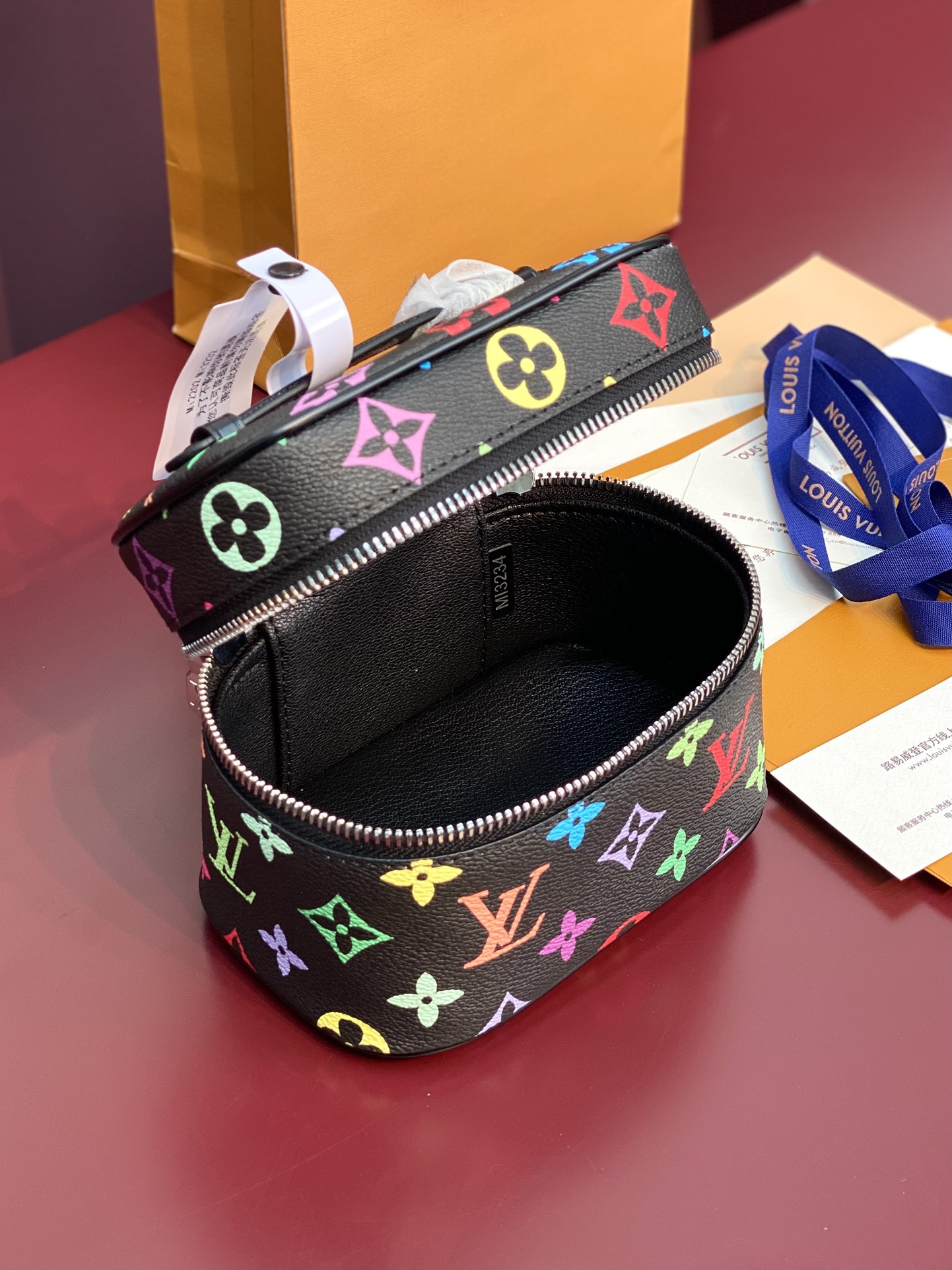 Louis Vuitton LV x TM Nice Mini Multicolored Black