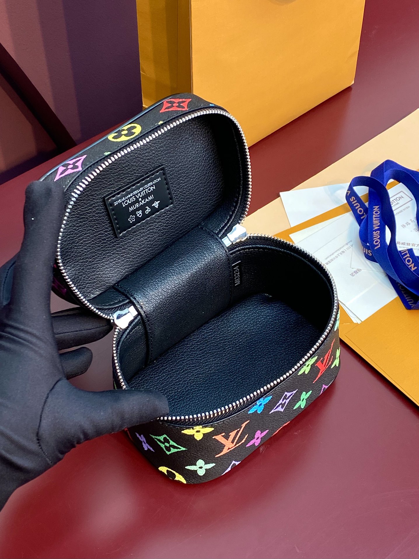 Louis Vuitton LV x TM Nice Mini Multicolored Black
