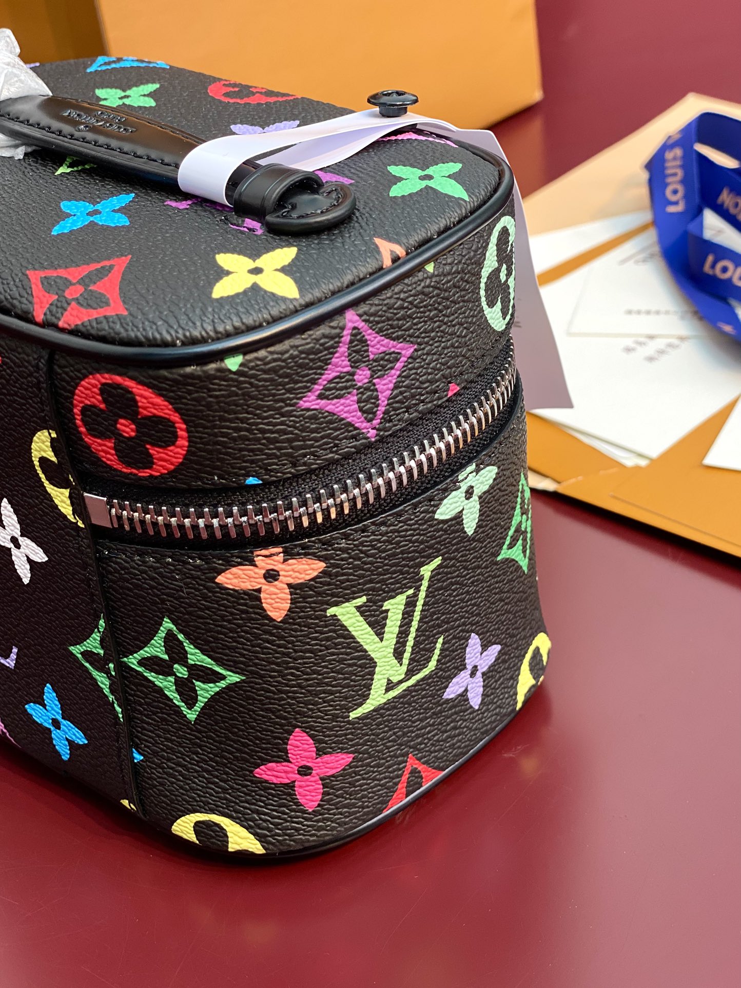 Louis Vuitton LV x TM Nice Mini Multicolored Black