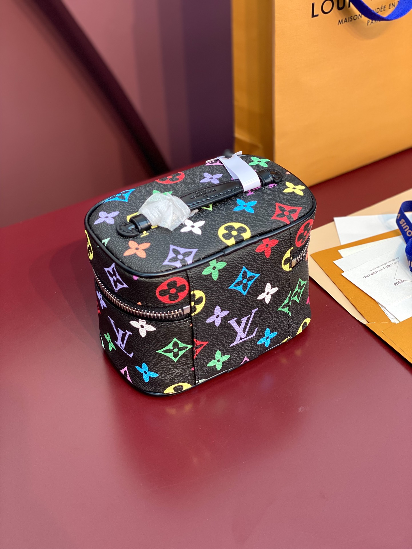 Louis Vuitton LV x TM Nice Mini Multicolored Black