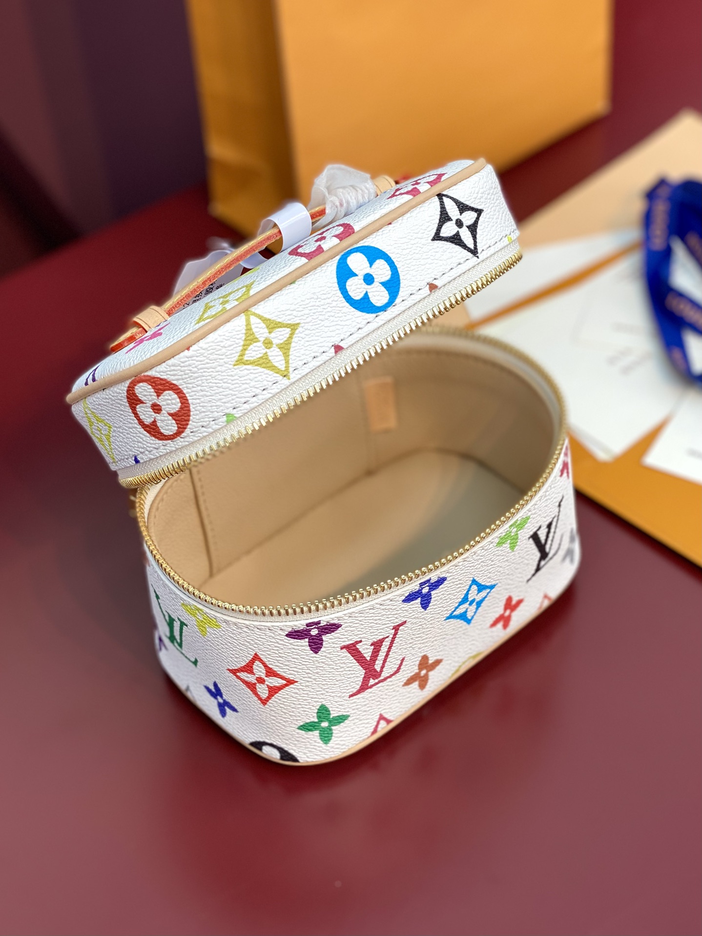 Louis Vuitton LV x TM Nice Mini Multicolored White