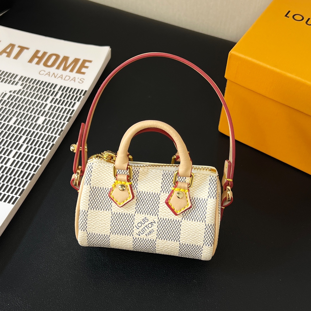 Louis Vuitton M00544 Speedy Monogram Bag Charm-5