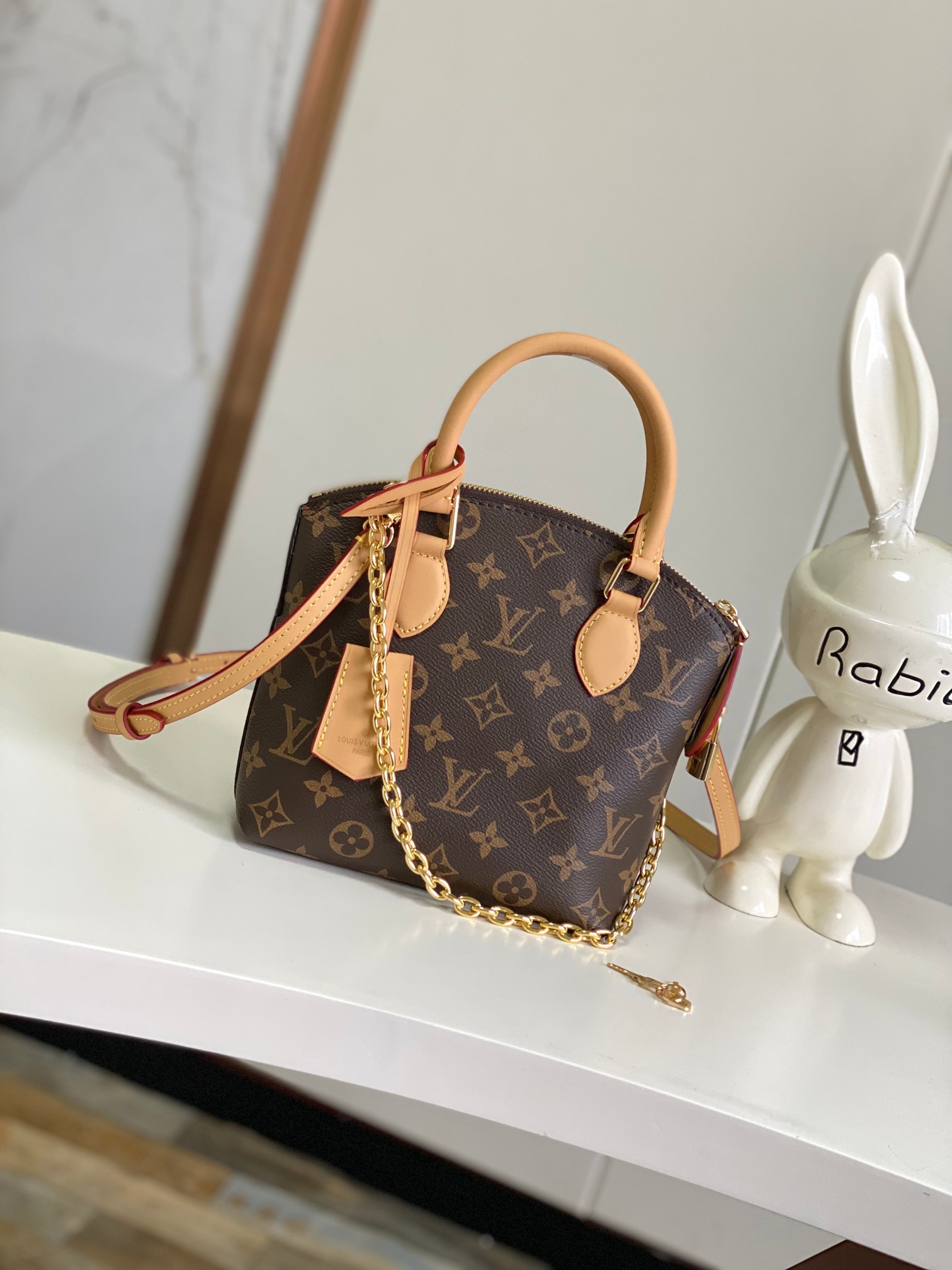 Louis Vuitton M12019 Lockit BB Coated canvas