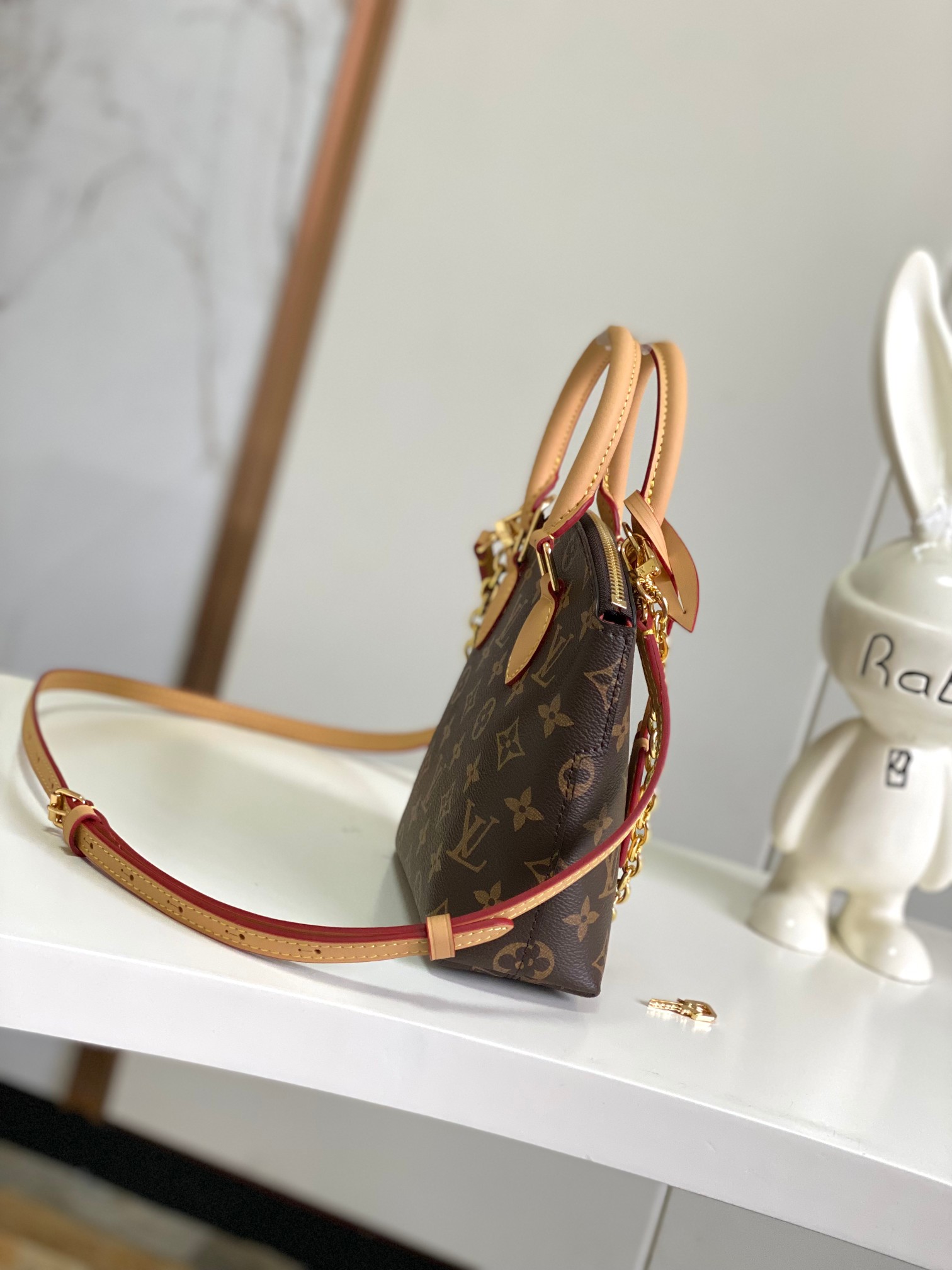 Louis Vuitton M12019 Lockit BB Coated canvas