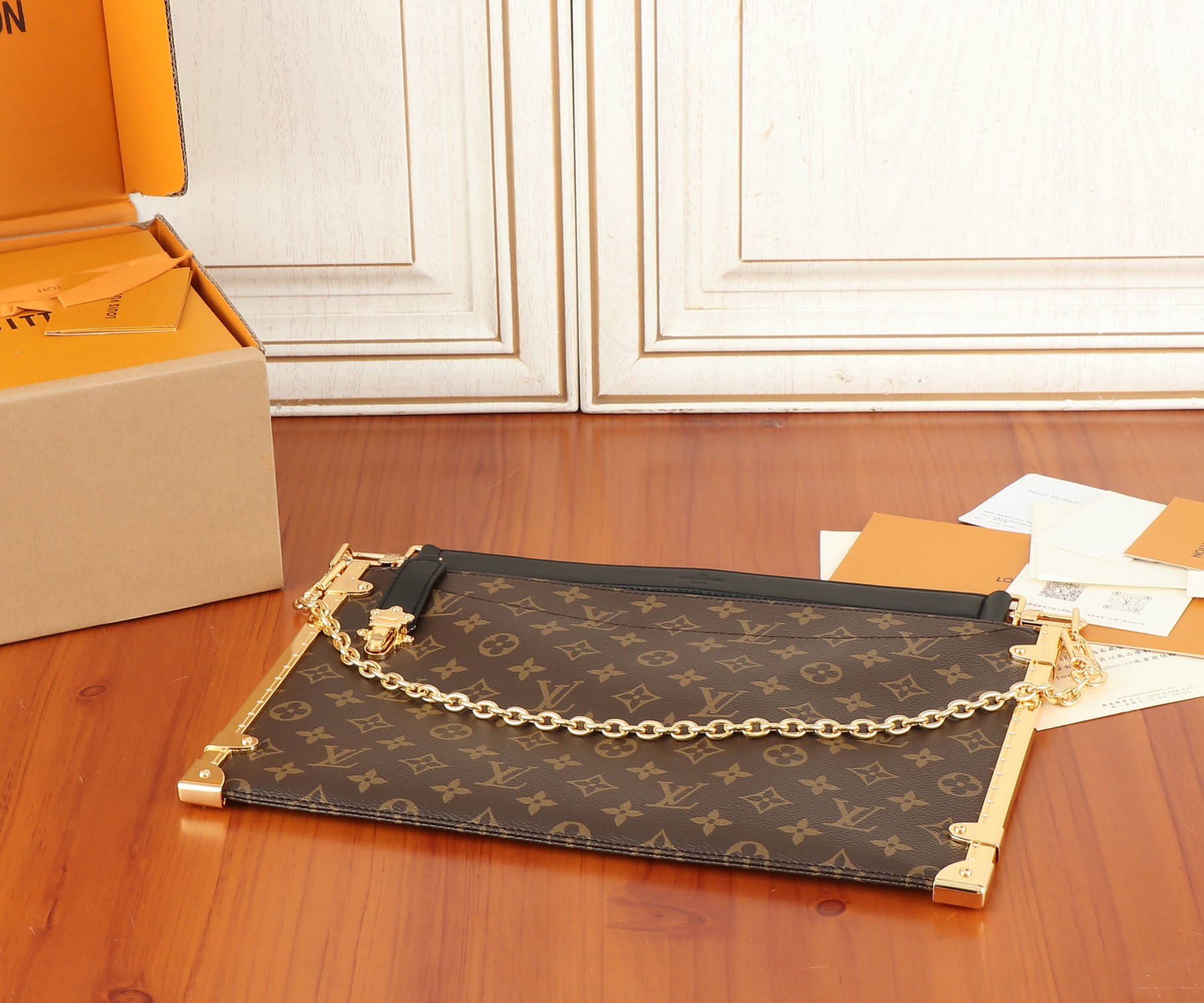 Louis Vuitton M12075 Lucky Trunk Coated Canvas