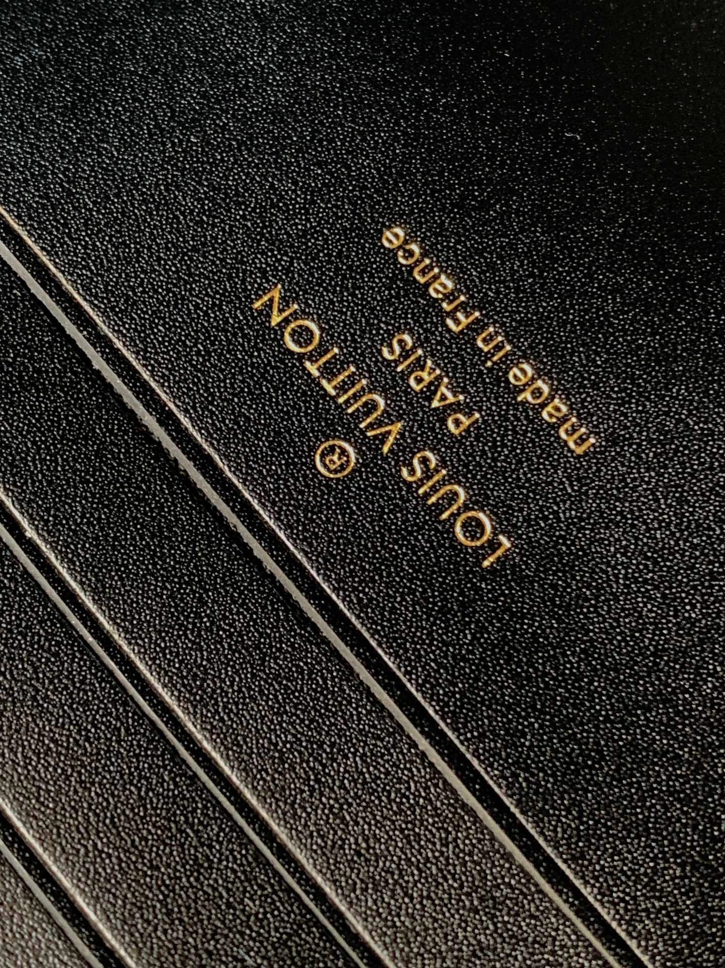 Louis Vuitton M12405 Wallet On Chain Capucines Calf Leather Black