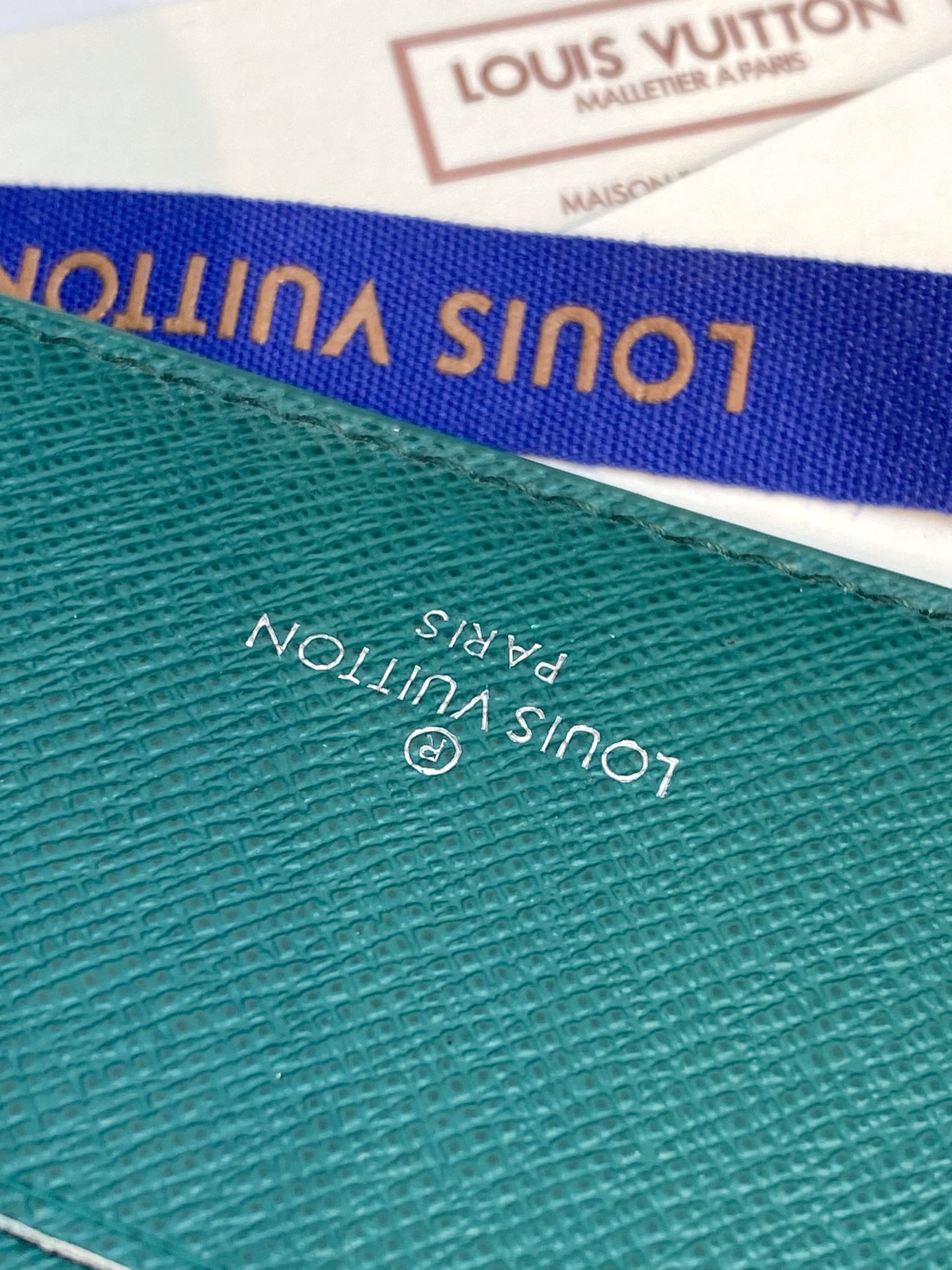 Louis Vuitton M12657 Multiple Wallet Monogram Heritage coated canvas Greem