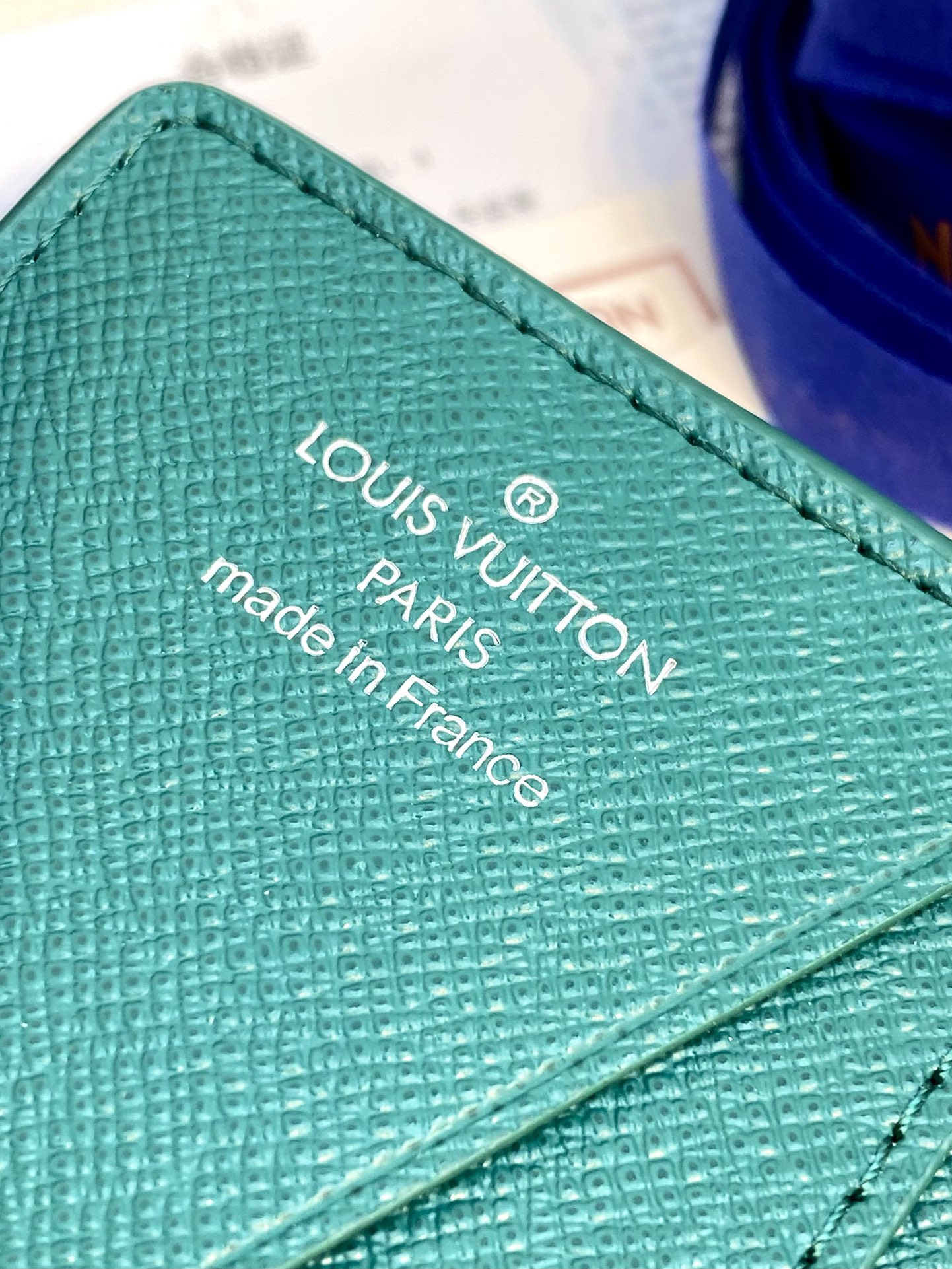 Louis Vuitton M12659 Pocket Organizer Monogram Heritage coated canvas Greem