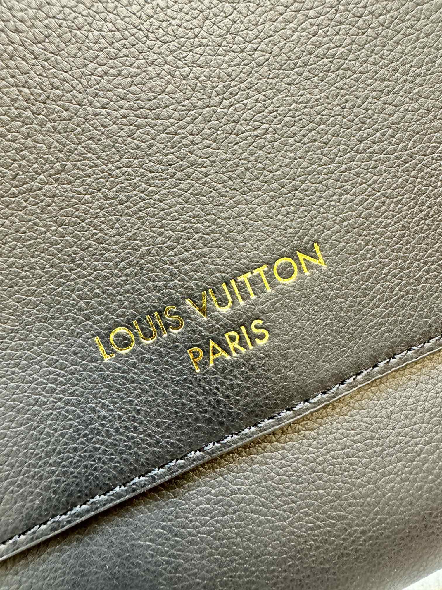Louis Vuitton M13148 Low Key Messenger Black Calf Leather