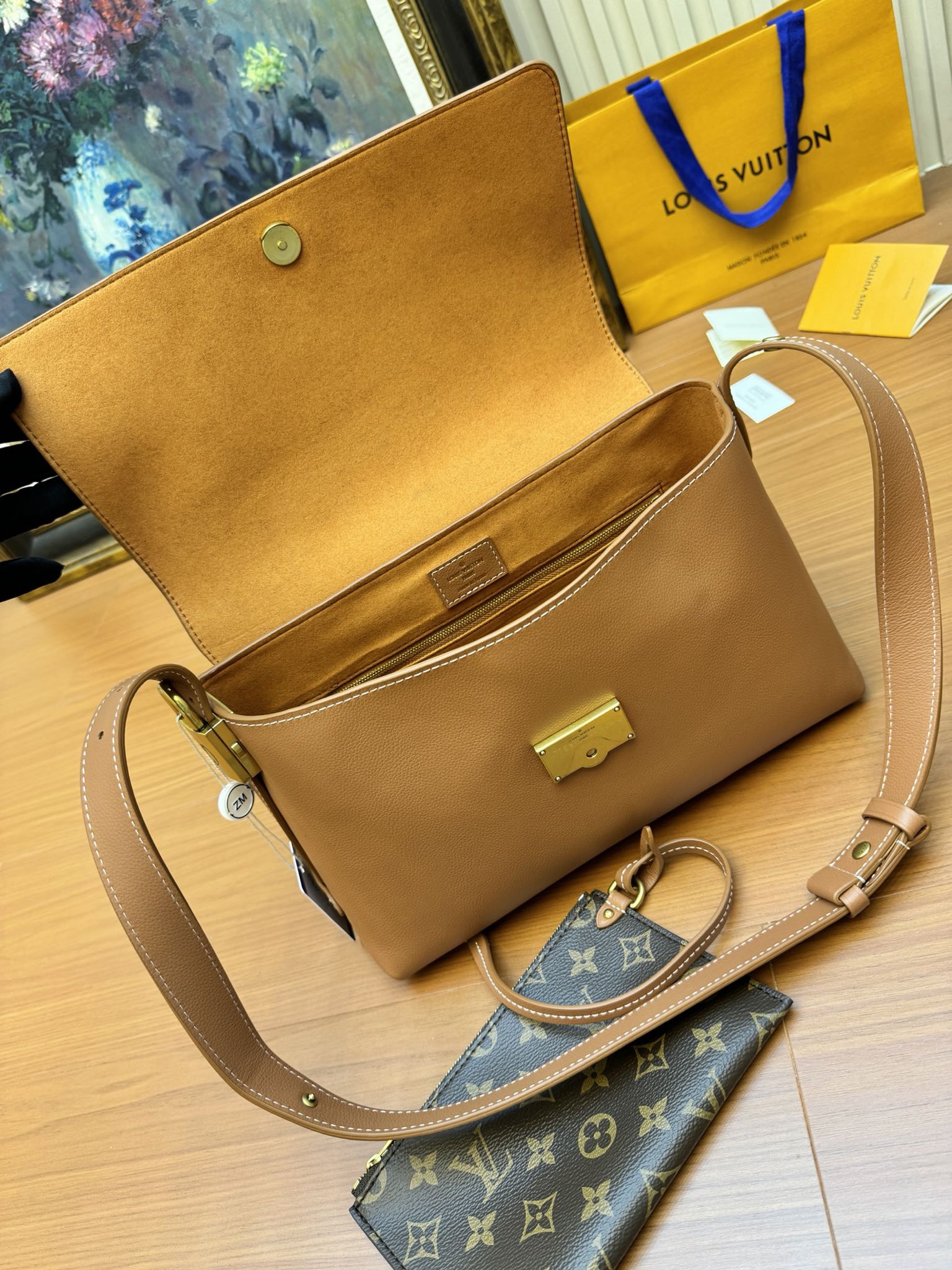 Louis Vuitton M13151 Low Key Messenger Cognac  Calf Leather