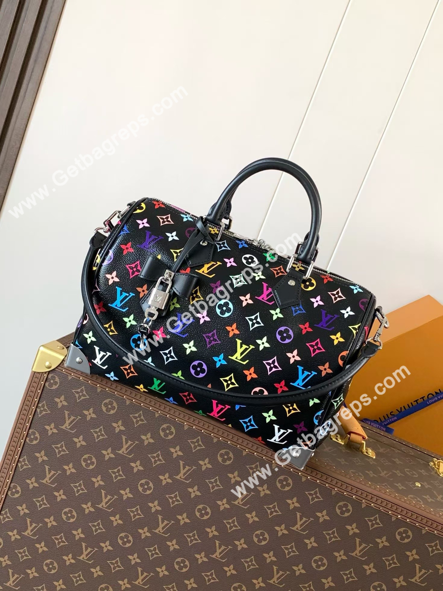 Louis Vuitton M13257Speedy Soft 30 Multicolored