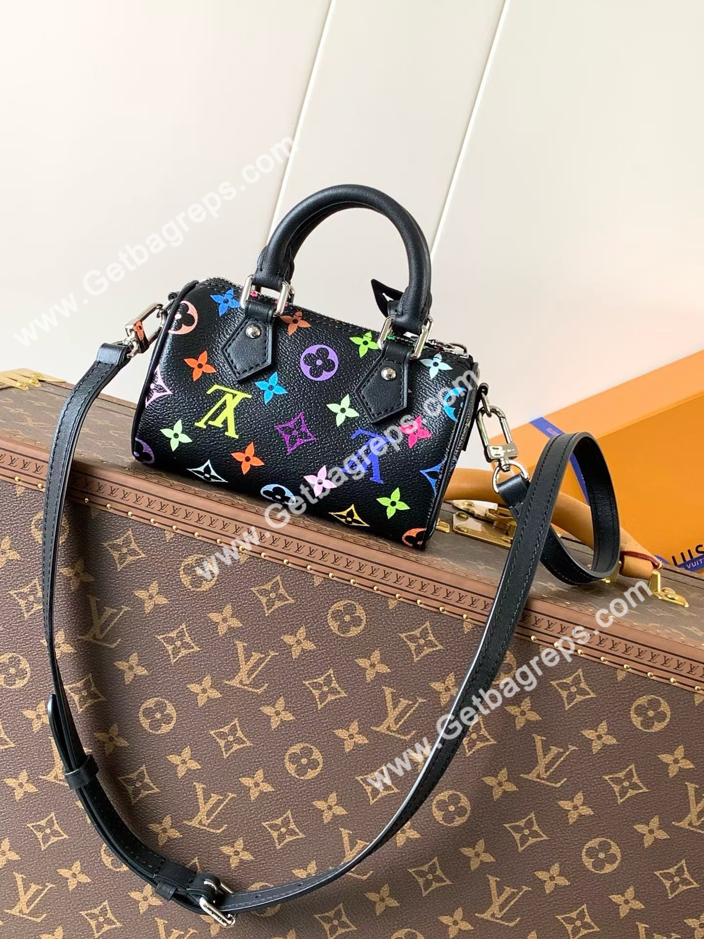 Louis Vuitton M13406 Nano Speedy Multicolored
