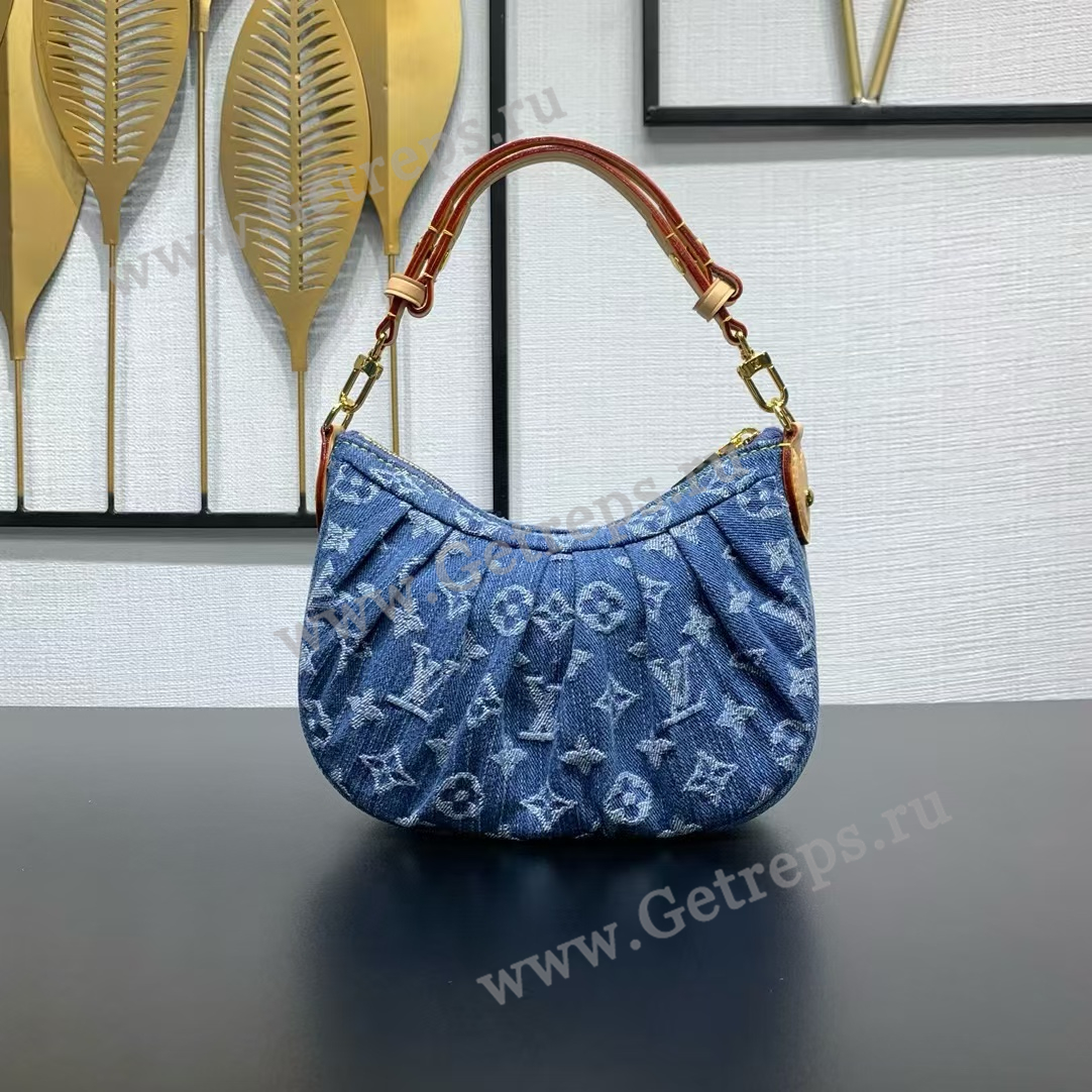 Louis Vuitton M13571 Small OnTheGo Denim Blue
