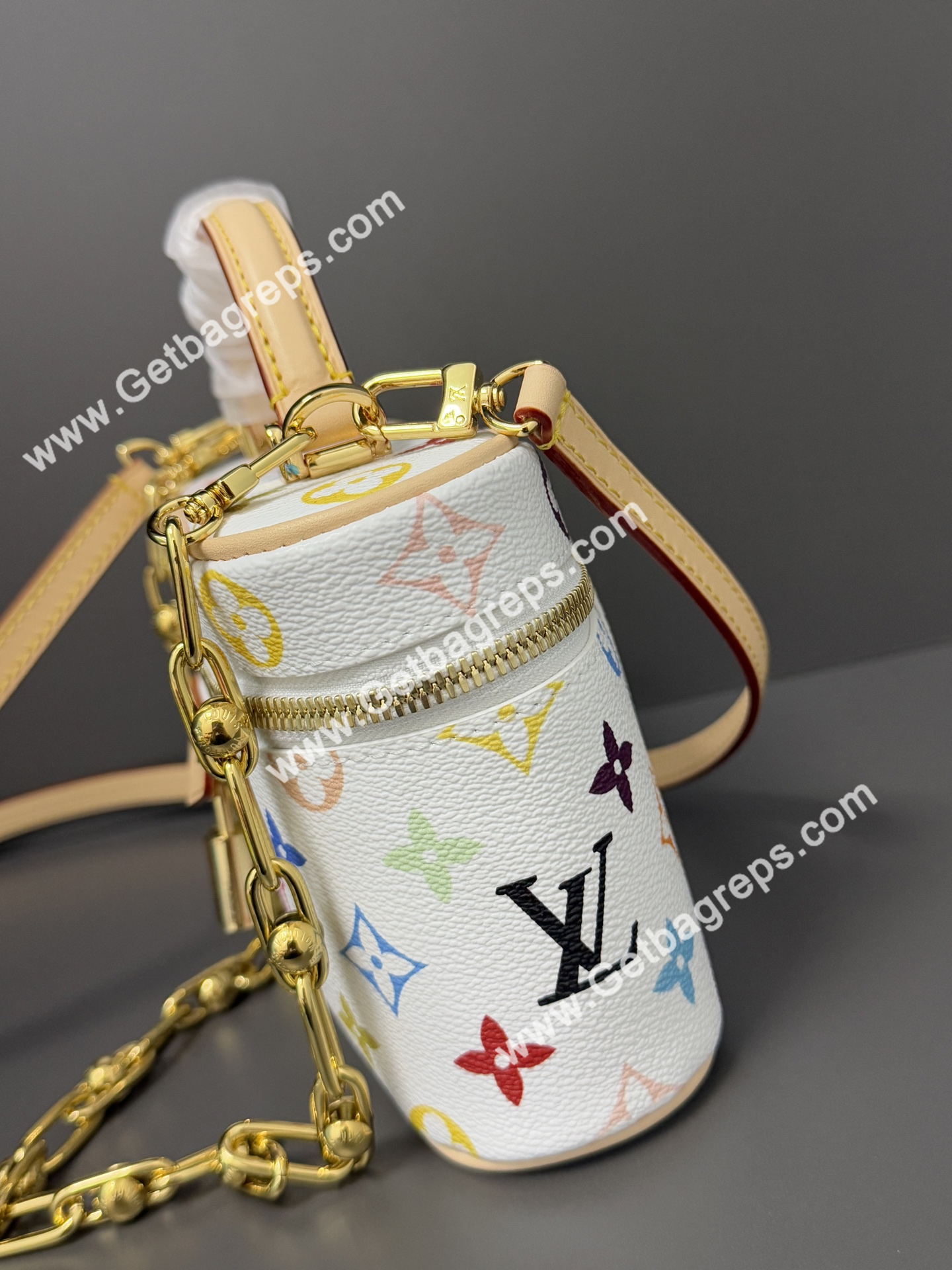 Louis Vuitton M13662 LV x TM Vanity Chain Pouch Multicolored