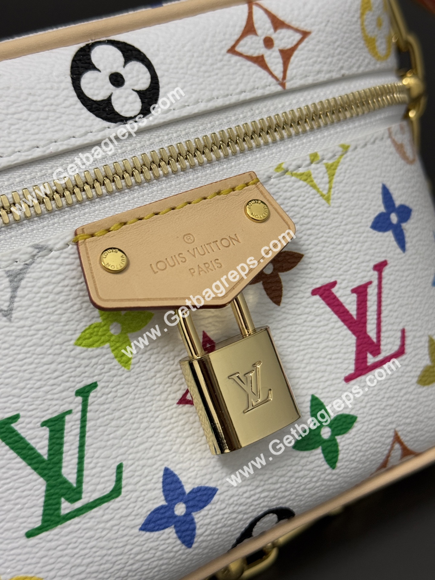 Louis Vuitton M13662 LV x TM Vanity Chain Pouch Multicolored