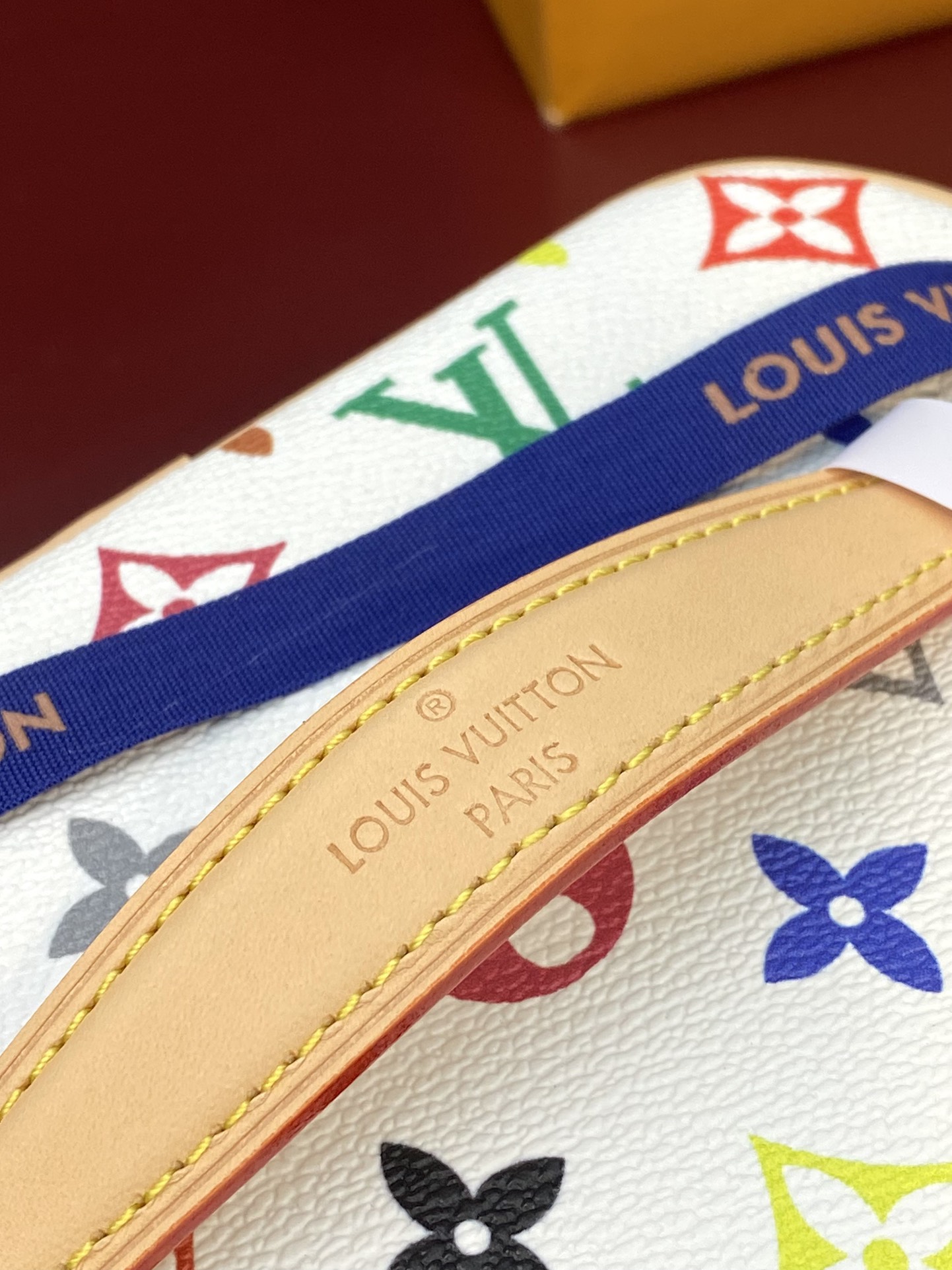 Louis Vuitton M13747 LV x TM Nice Medium Multicolored White