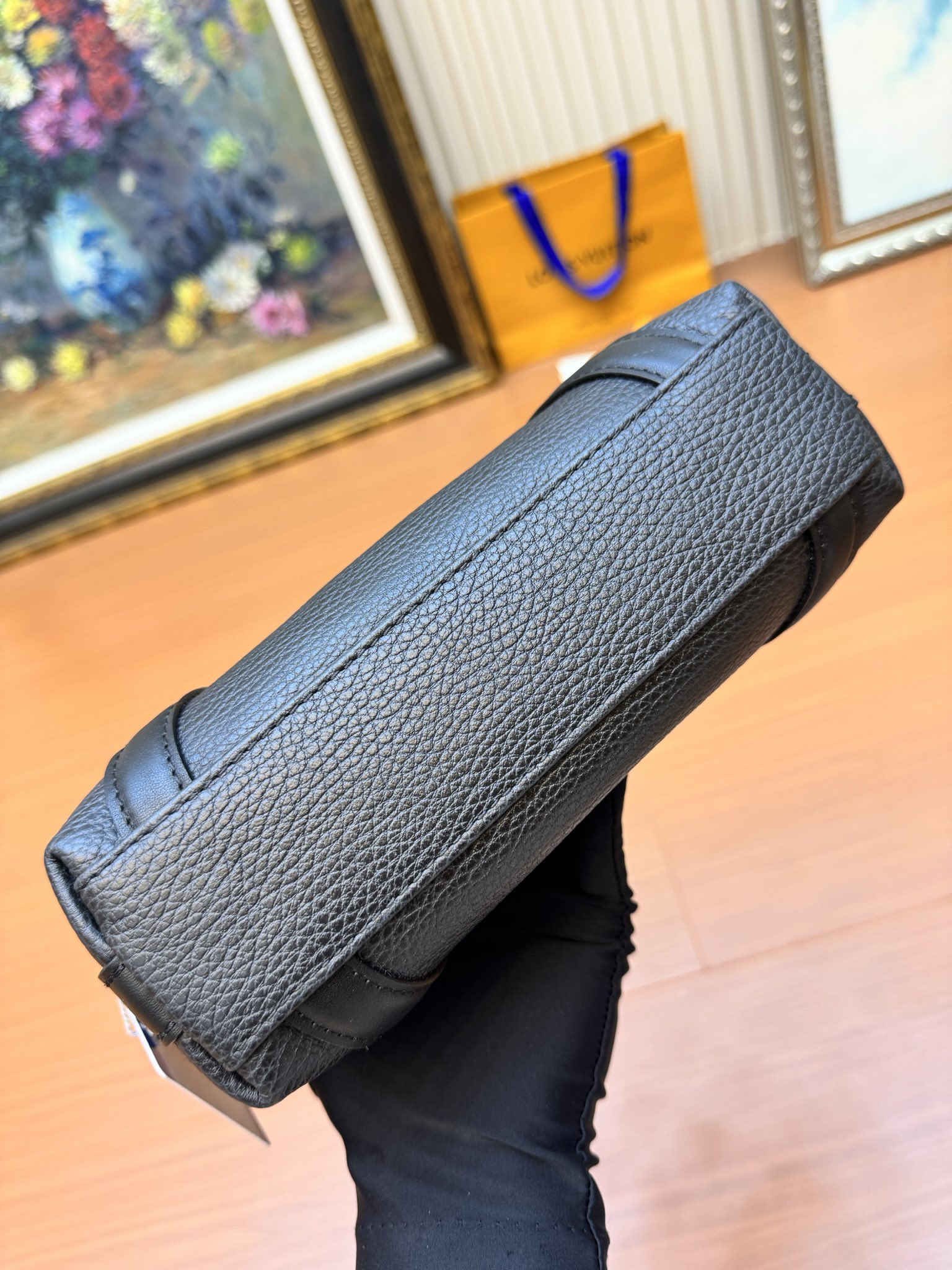 Louis Vuitton M14623 Nano LV Biker Black Lambskin