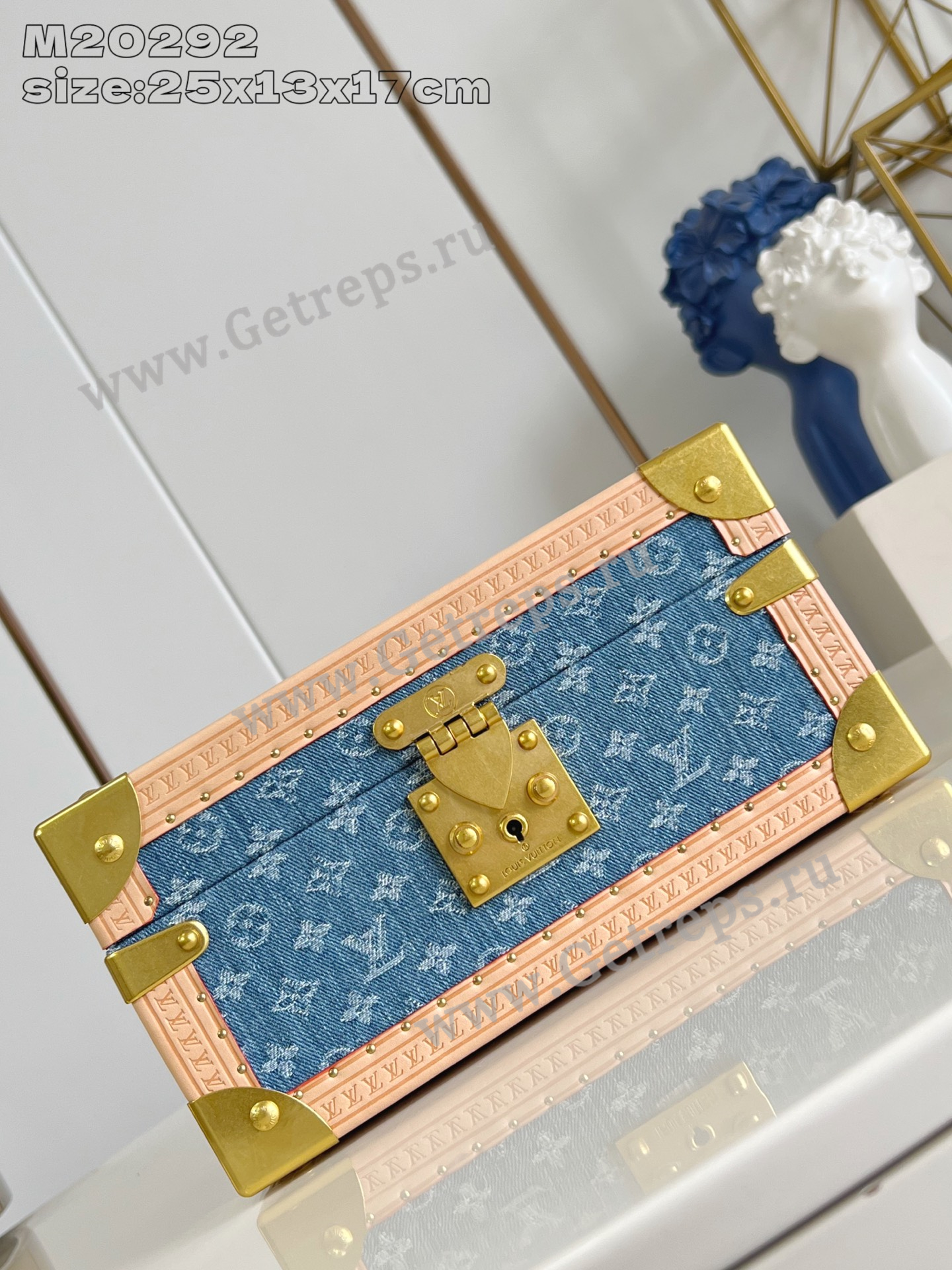 Louis Vuitton M20292 Coffret Tresor 24 Denim