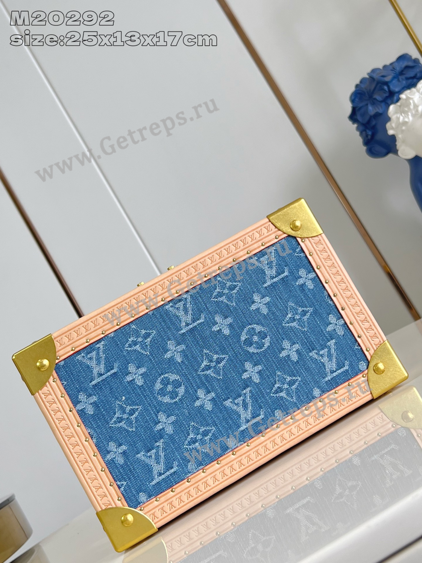 Louis Vuitton M20292 Coffret Tresor 24 Denim
