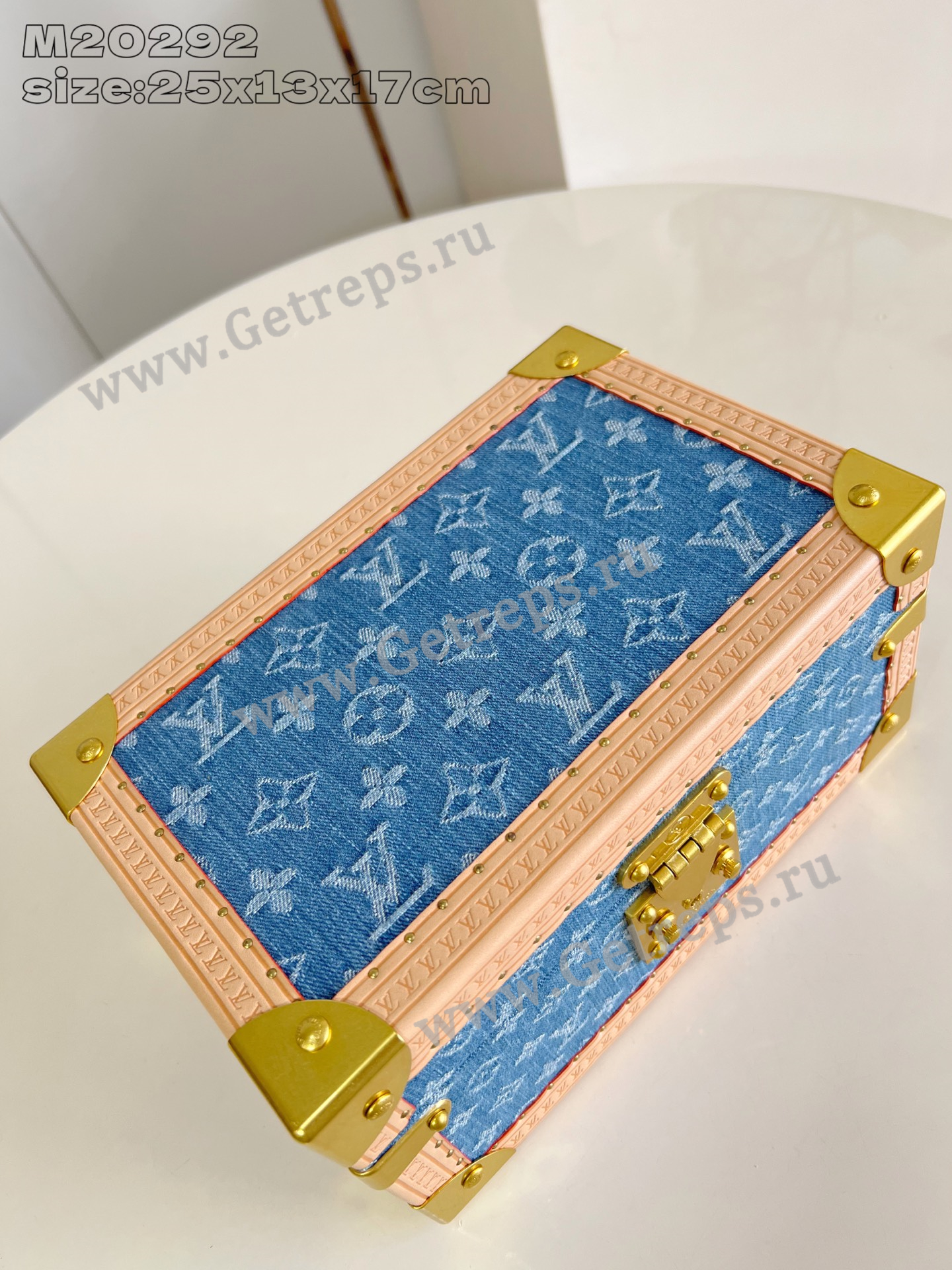 Louis Vuitton M20292 Coffret Tresor 24 Denim