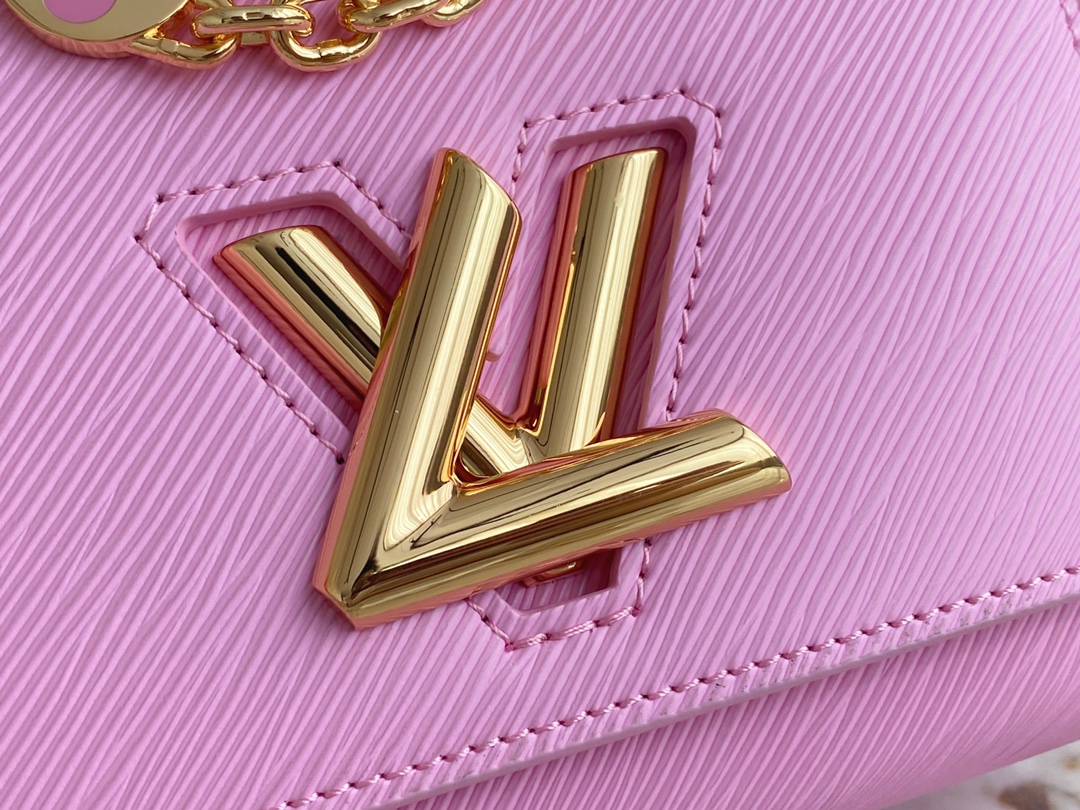 Louis Vuitton M21649 TWIST PM Epi Grained Leather Pink