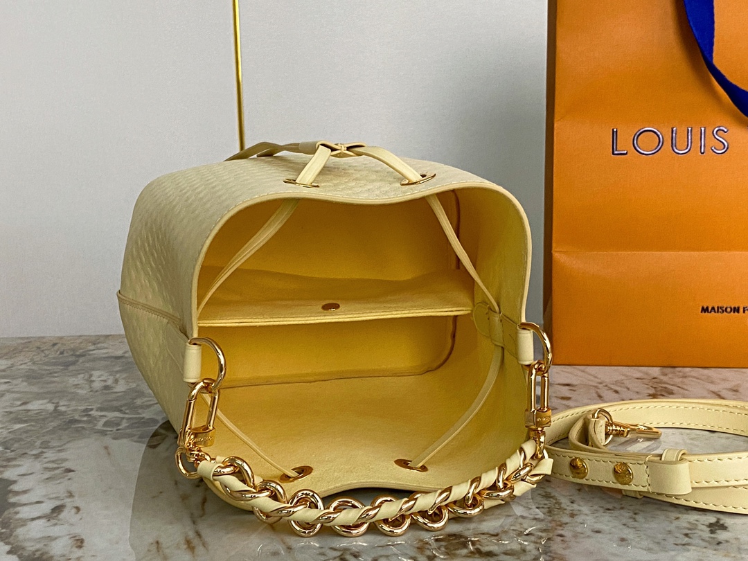 Louis Vuitton M22598 NeoNoe BB Yellow Calfskin