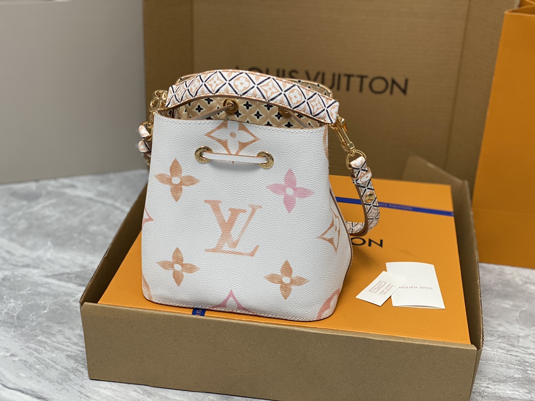 Louis Vuitton M22985 Neonoe BB Monogram Coated Canvas Beige